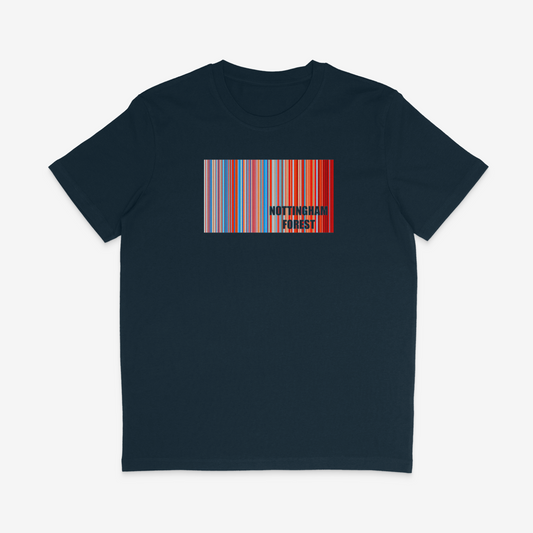 Unisex Short Sleeve T-Shirt - Stripes by Nottingham Reds