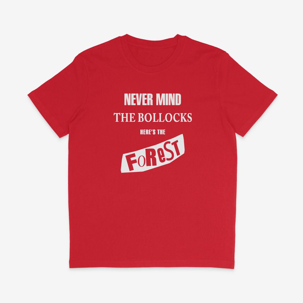 Unisex Short Sleeve T-Shirt - Never Mind by Nottingham Reds