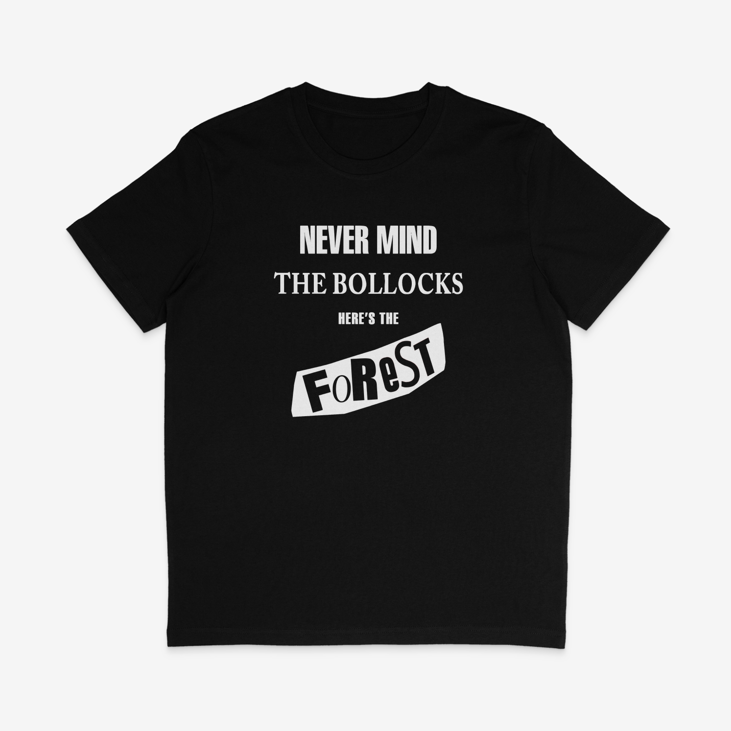 Unisex Short Sleeve T-Shirt - Never Mind by Nottingham Reds
