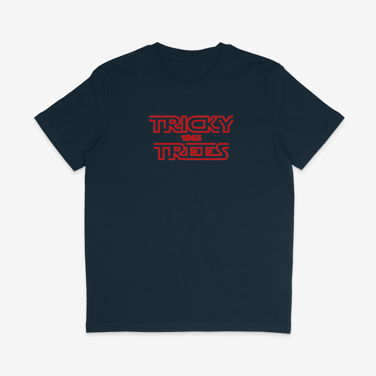 Unisex Short Sleeve T-Shirt - Tricky Trees 1865 by Nottingham Reds