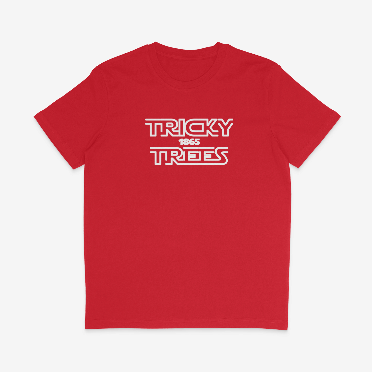 Unisex Short Sleeve T-Shirt - Tricky Trees 1865 by Nottingham Reds