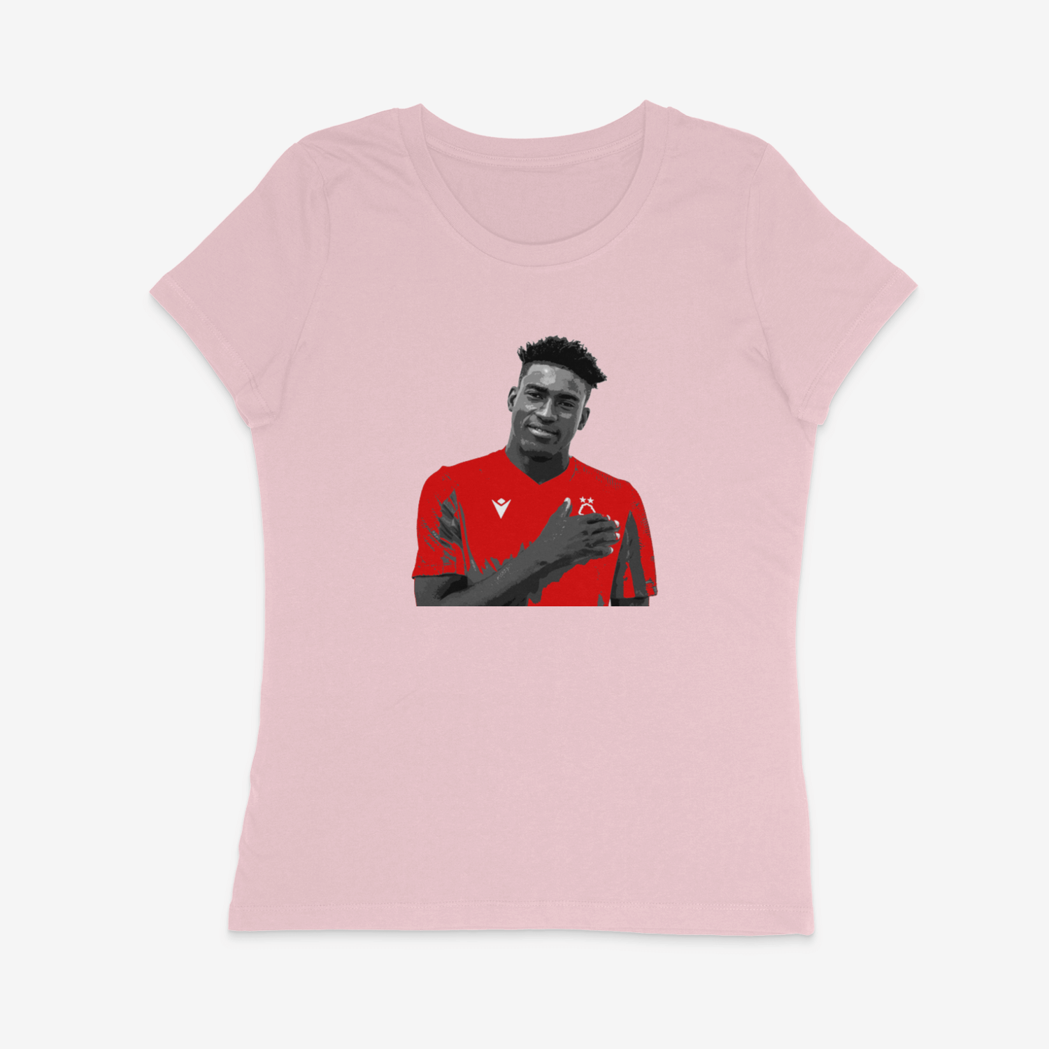 Women's Short Sleeve Fitted T-Shirt - Taiwo by Nottingham Reds