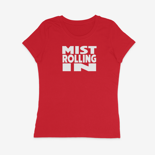 Women's Short Sleeve Fitted T-Shirt - Mist by Nottingham Reds