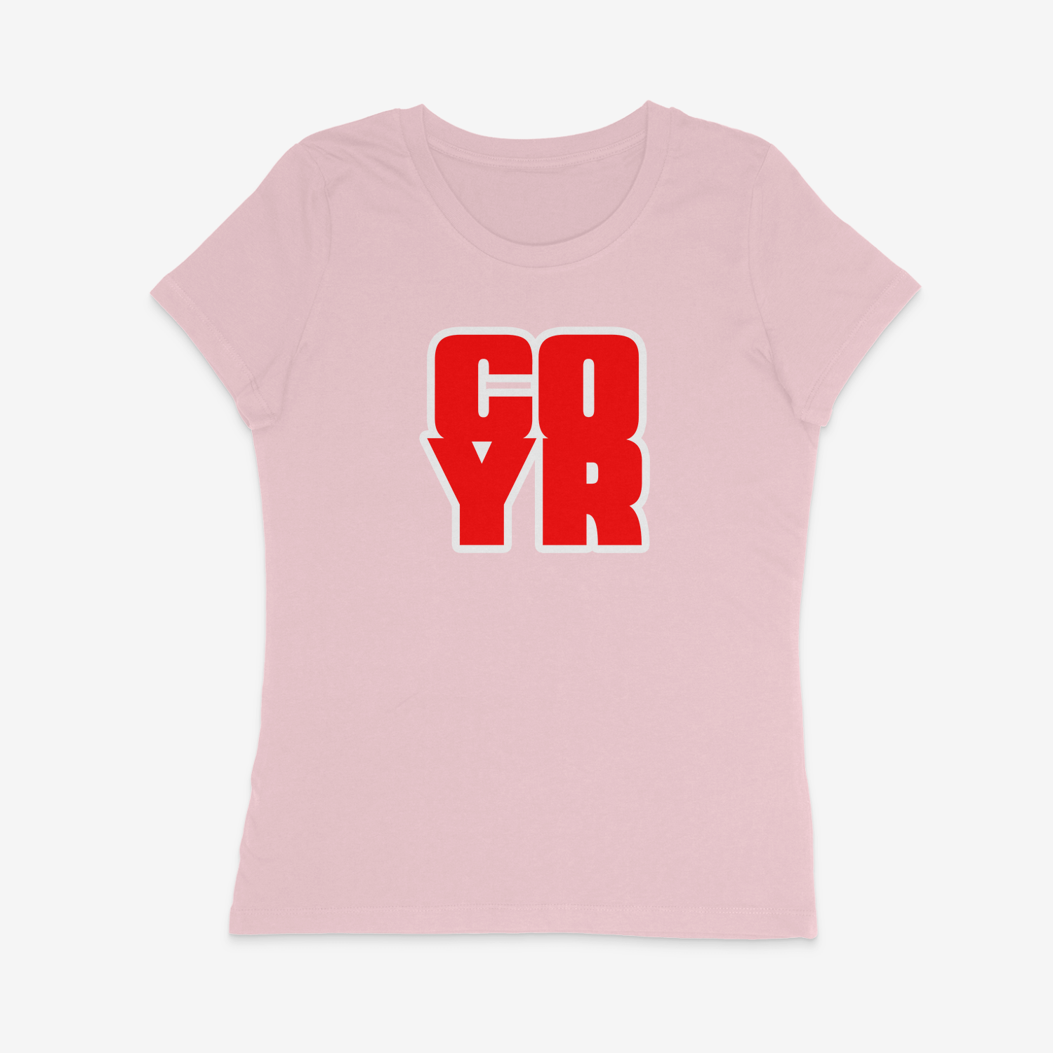 Women's Short Sleeve Fitted T-Shirt - COYR by Nottingham Reds