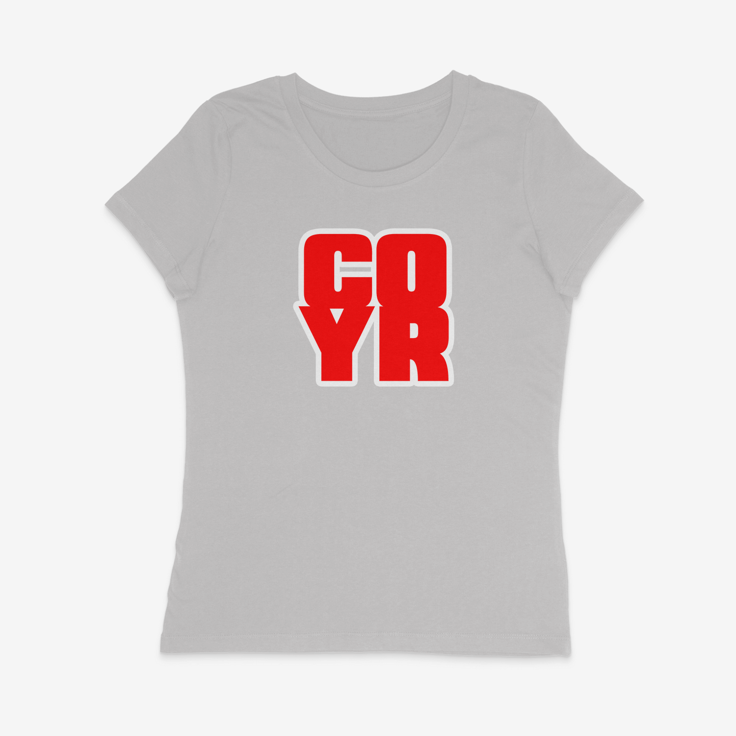 Women's Short Sleeve Fitted T-Shirt - COYR by Nottingham Reds