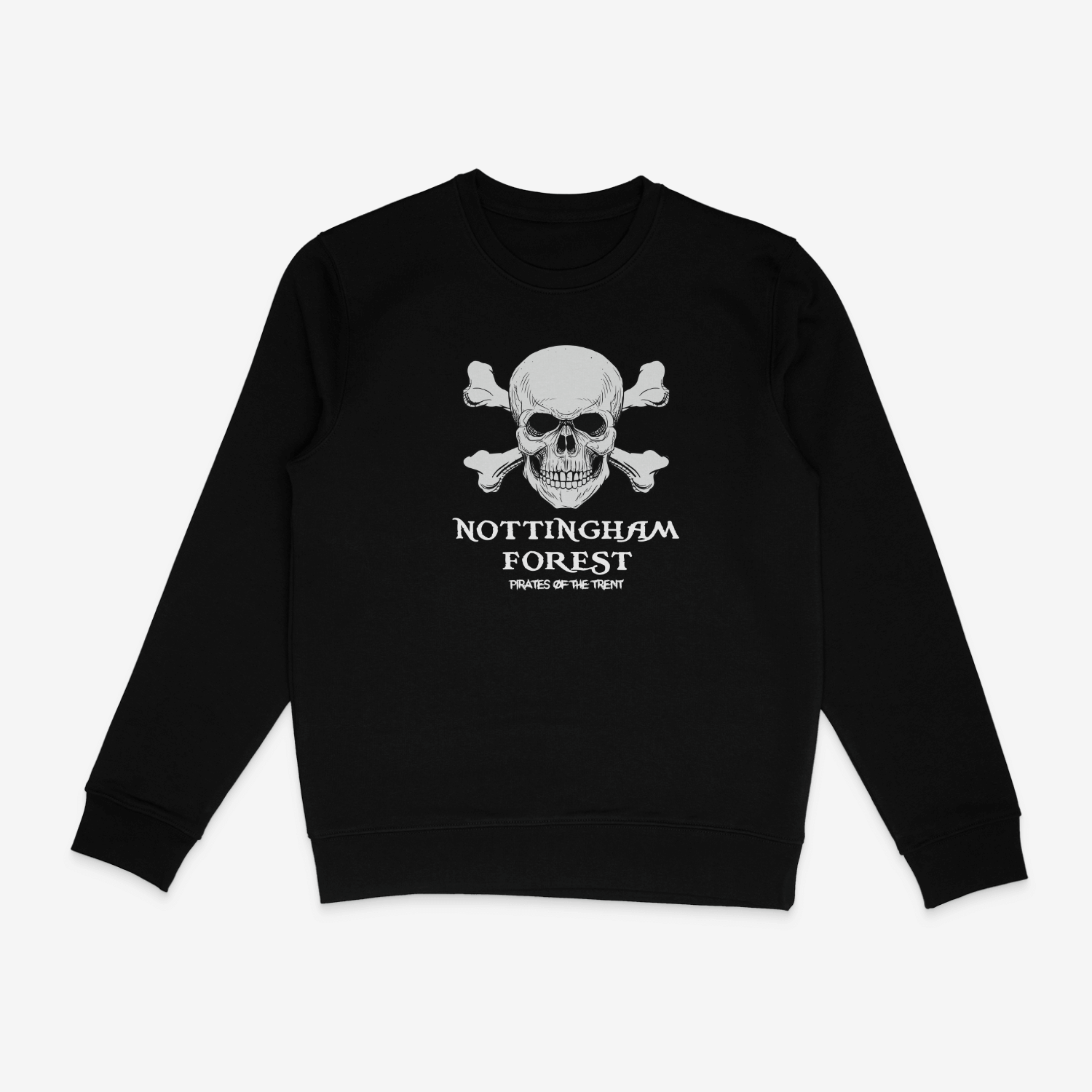 Unisex Sweatshirt - Skull X by Nottingham Reds