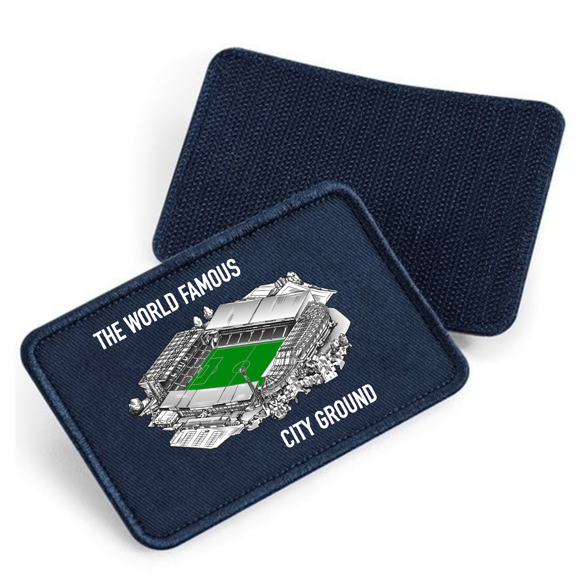 Removable Velcro Patches for Caps by Nottingham Reds