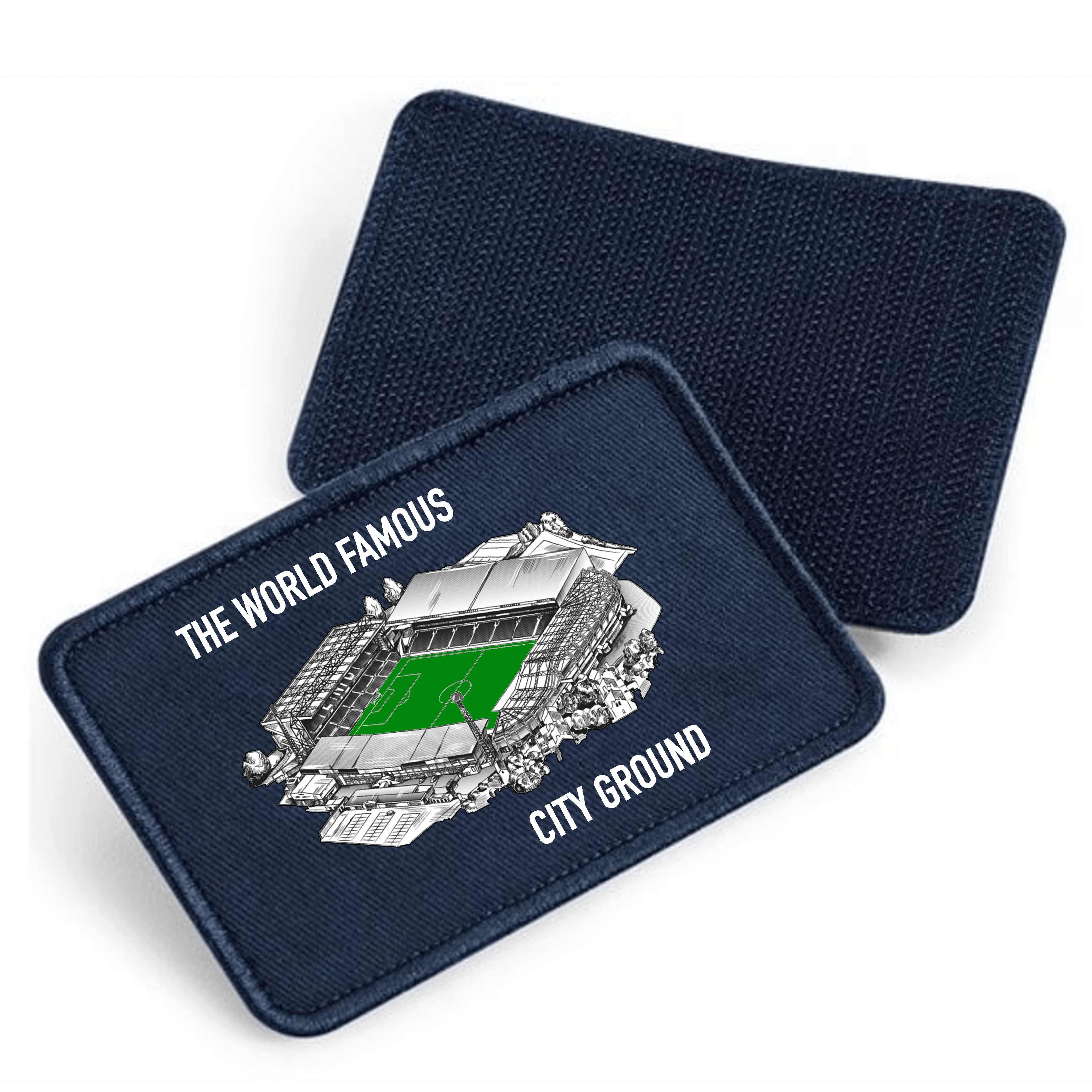 Removable Velcro Patches for Caps by Nottingham Reds
