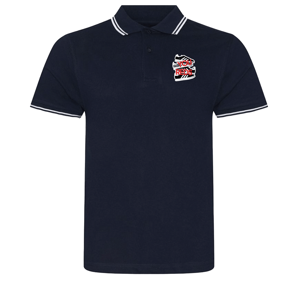 Unisex Tipped Polo Shirt - Gazelle by Nottingham Reds