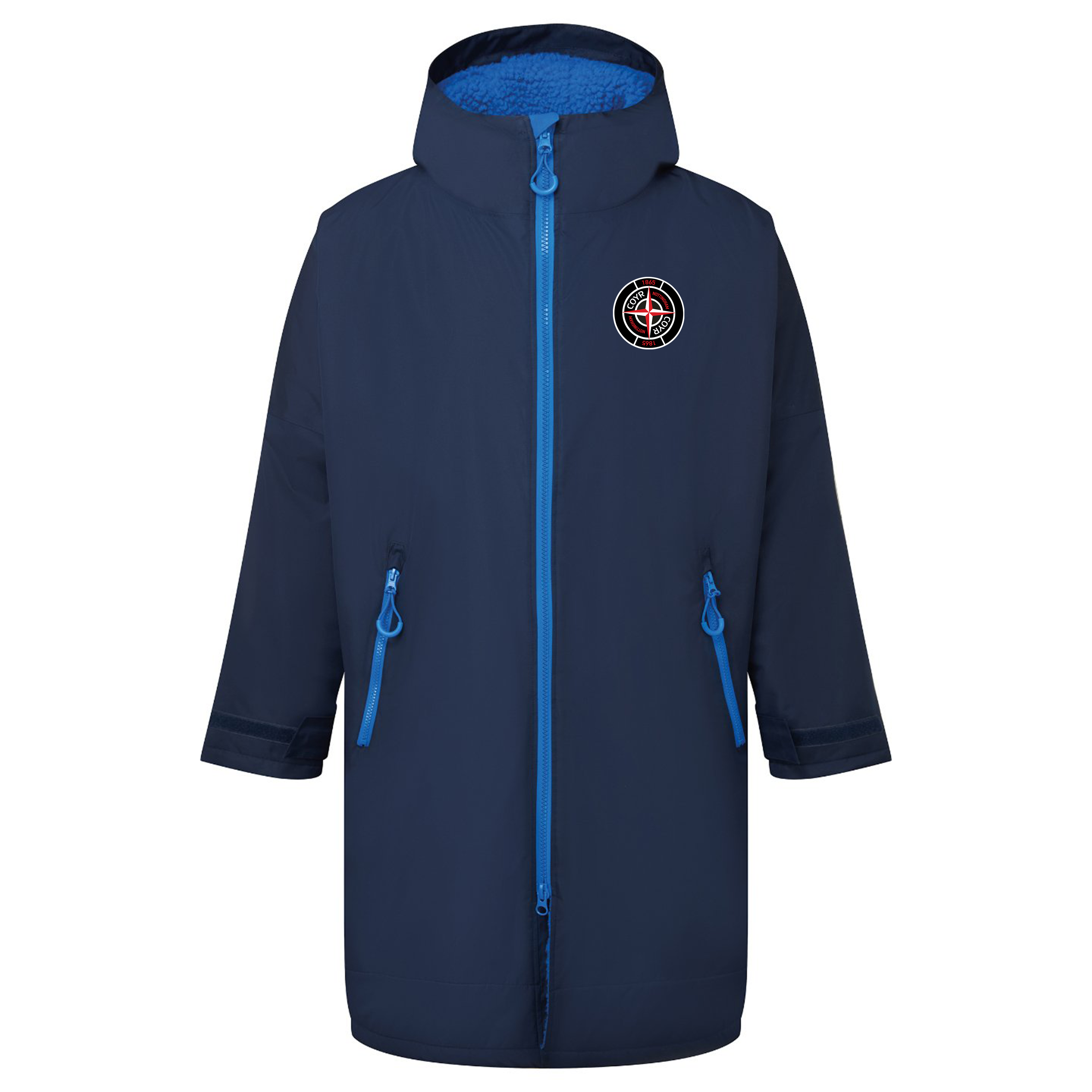 Unisex Waterproof Changing Robe - Stone by Nottingham Reds