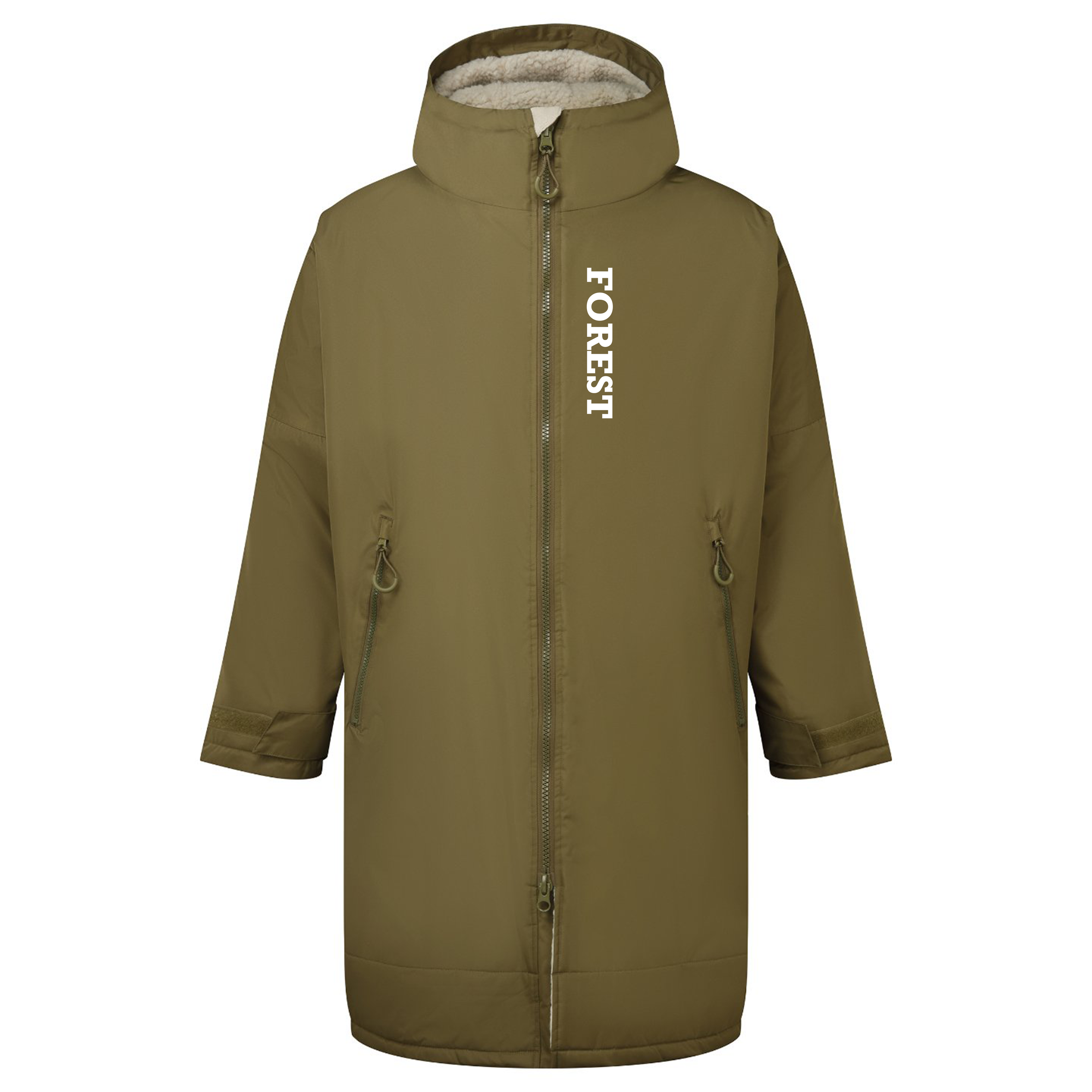 Unisex Waterproof Changing Robe - Forest by Nottingham Reds