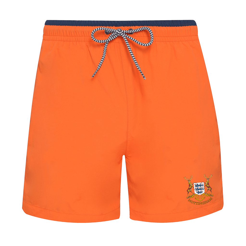 Men's Swim Shorts - Old Skool X England by Nottingham Reds