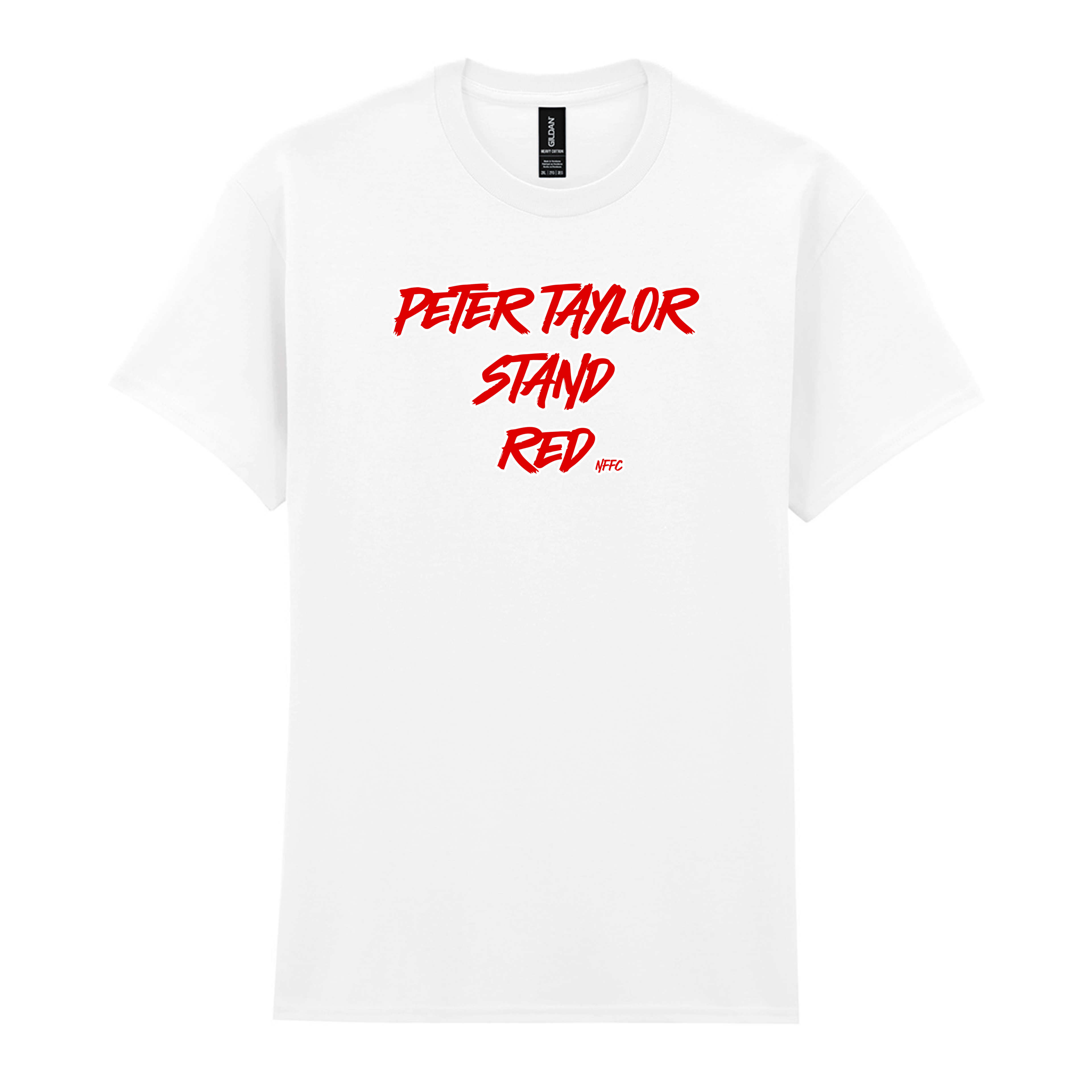 Unisex Short Sleeve T-Shirt - PT Stand Red by Nottingham Reds