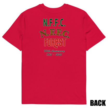 Unisex Short Sleeve T-Shirt - 160 with back print by Nottingham Reds