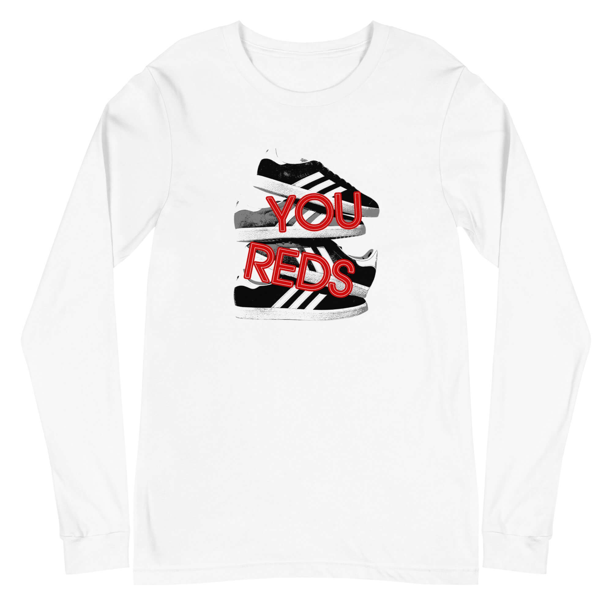 Unisex Long Sleeve T-Shirt - Gazelle by Nottingham Reds