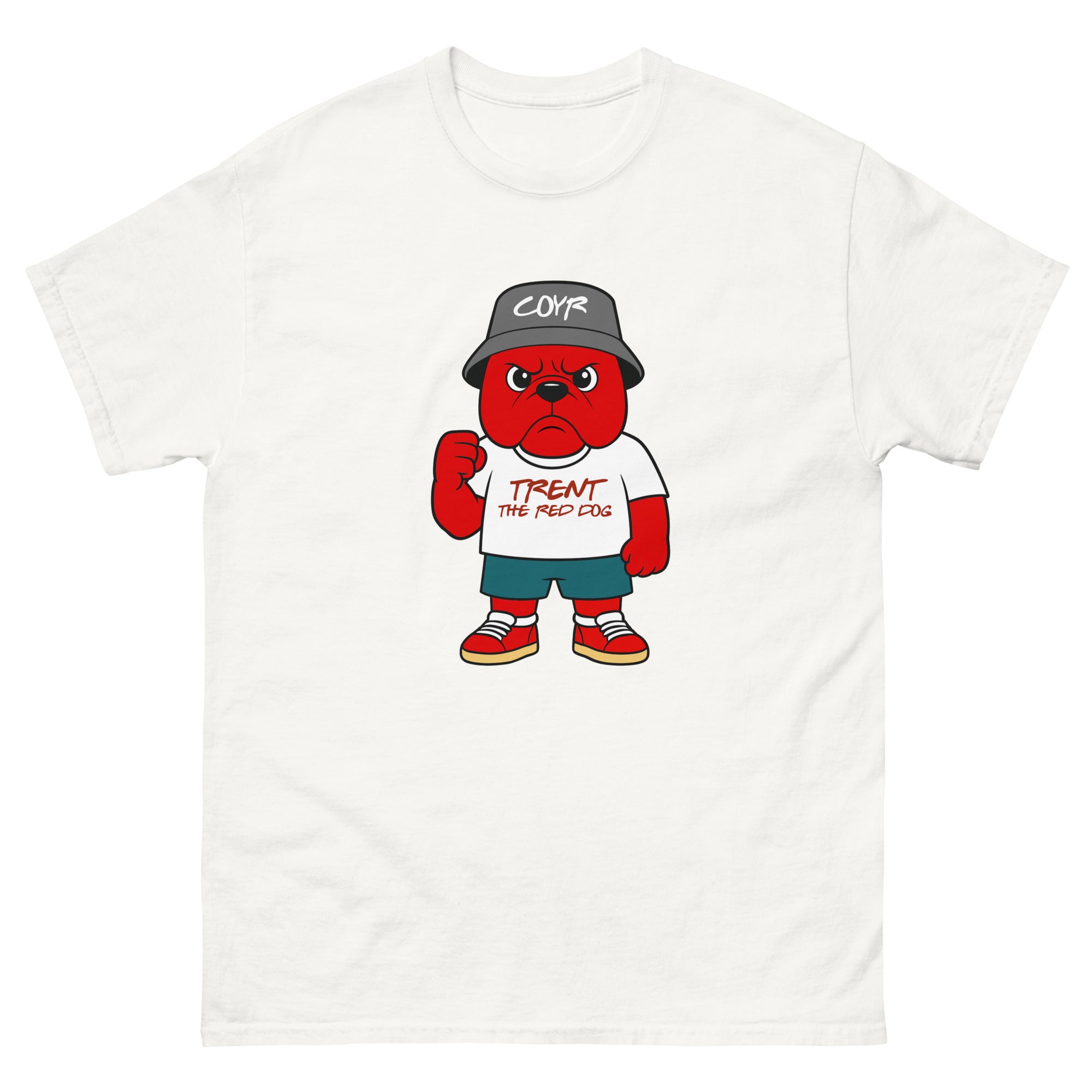 Unisex Short Sleeve T-Shirt - Trent the Red Dog by Nottingham Reds
