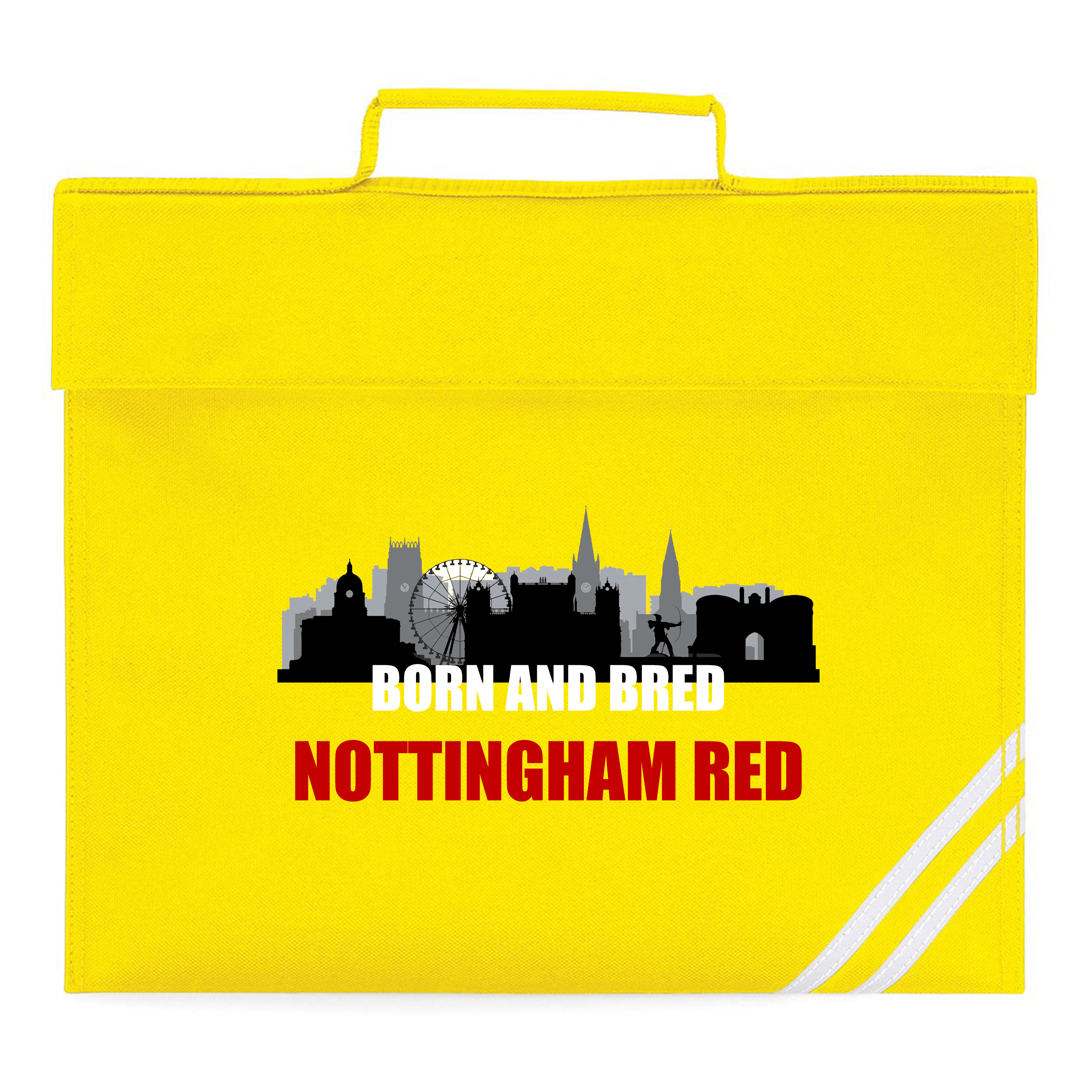 School Book Bag - Born and Bred by Nottingham Reds