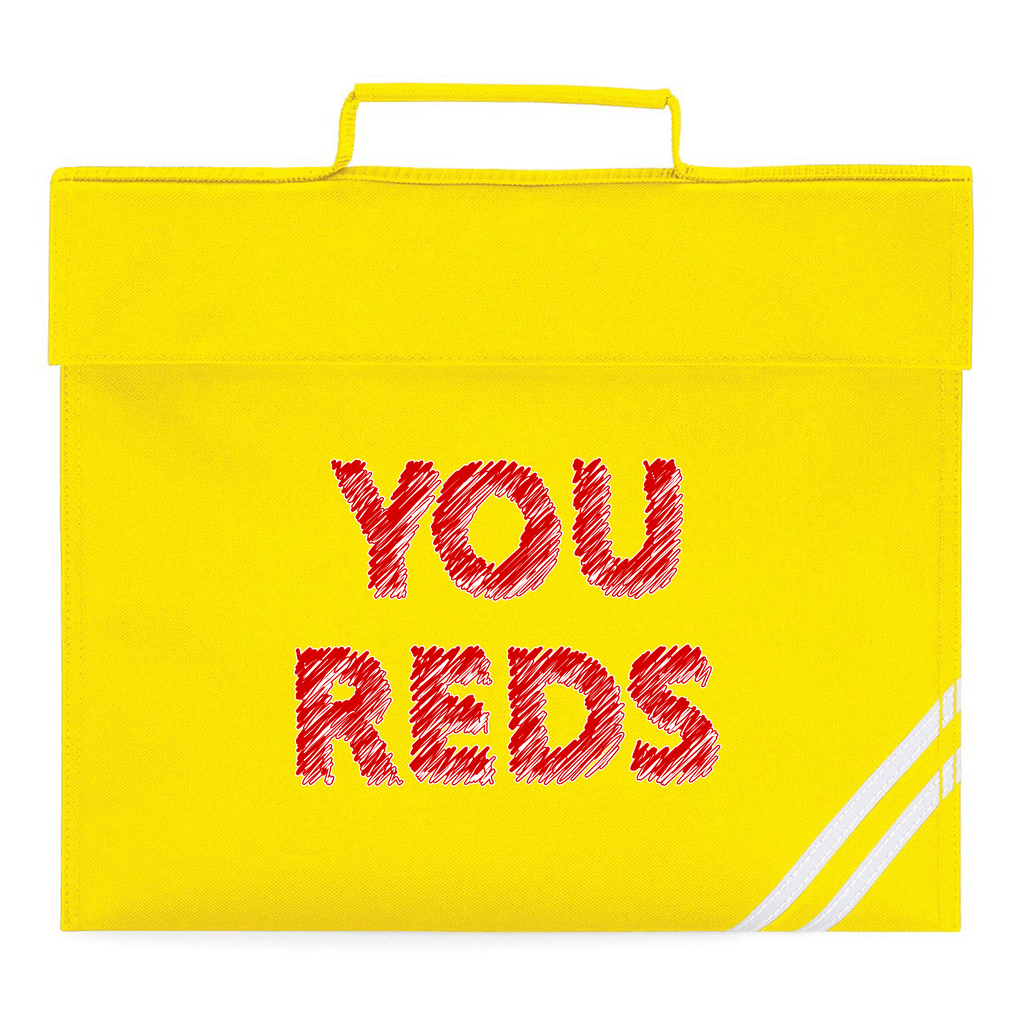 School Book Bag - You Reds 2 by Nottingham Reds