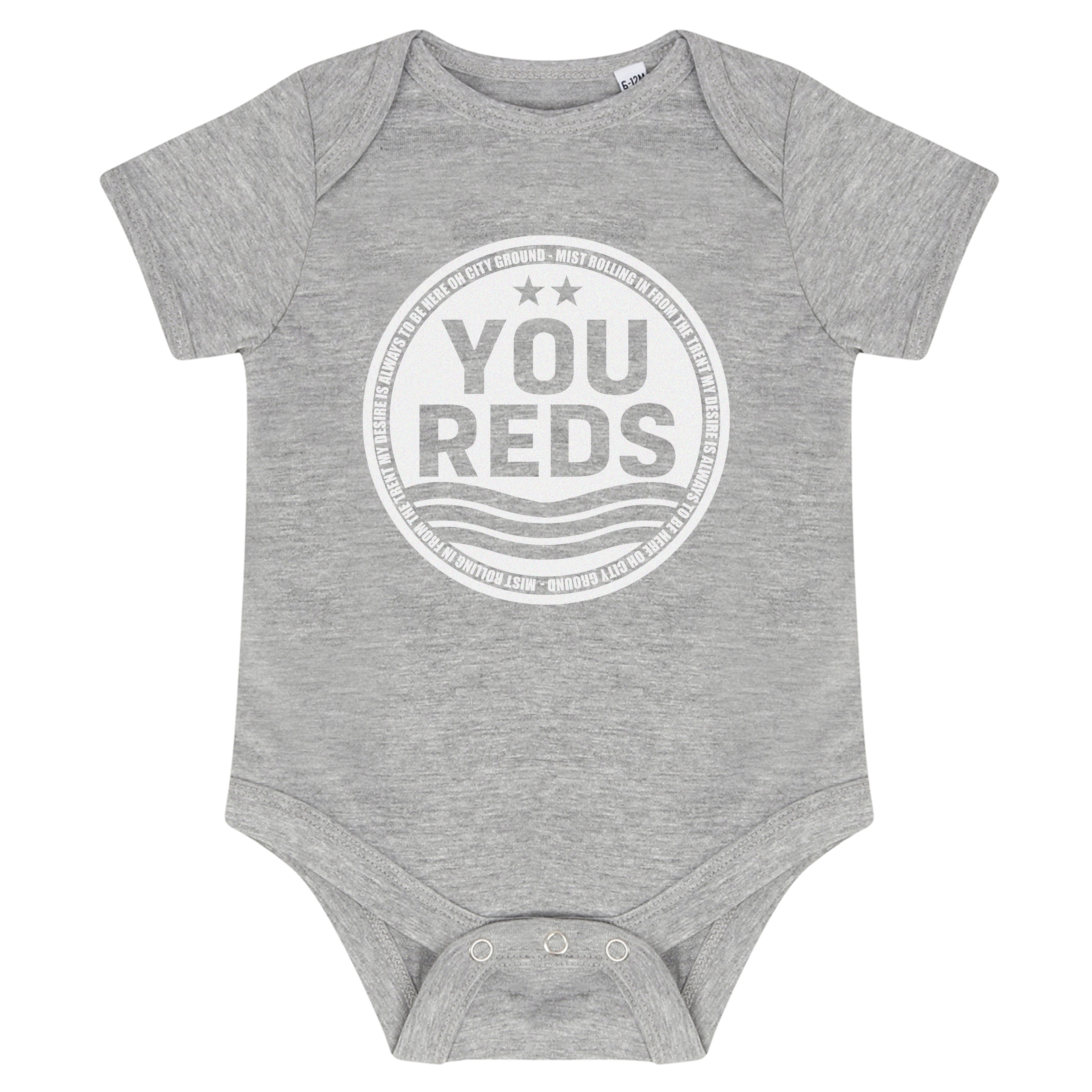Baby Bodysuit - You Reds by Nottingham Reds