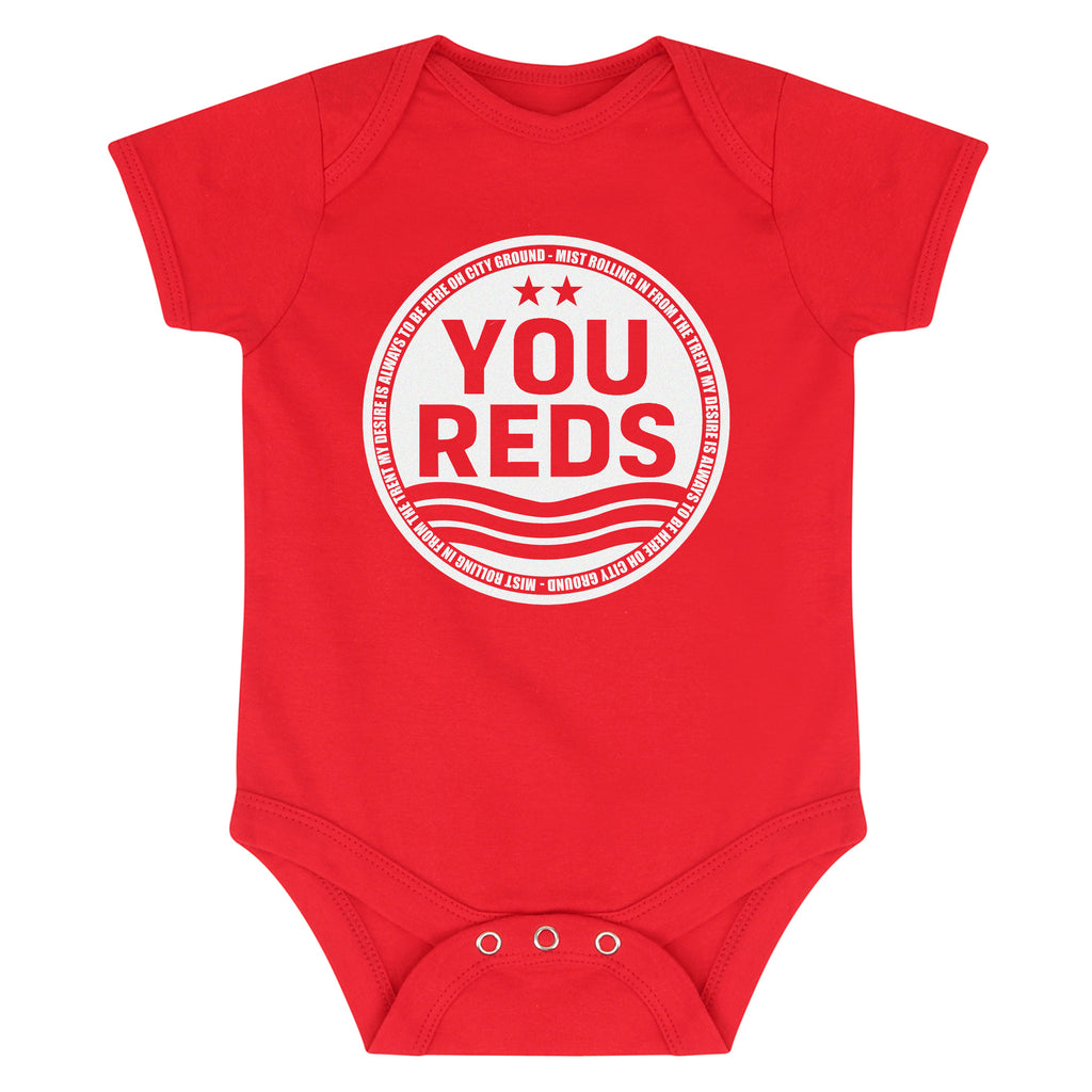Baby Bodysuit - You Reds by Nottingham Reds