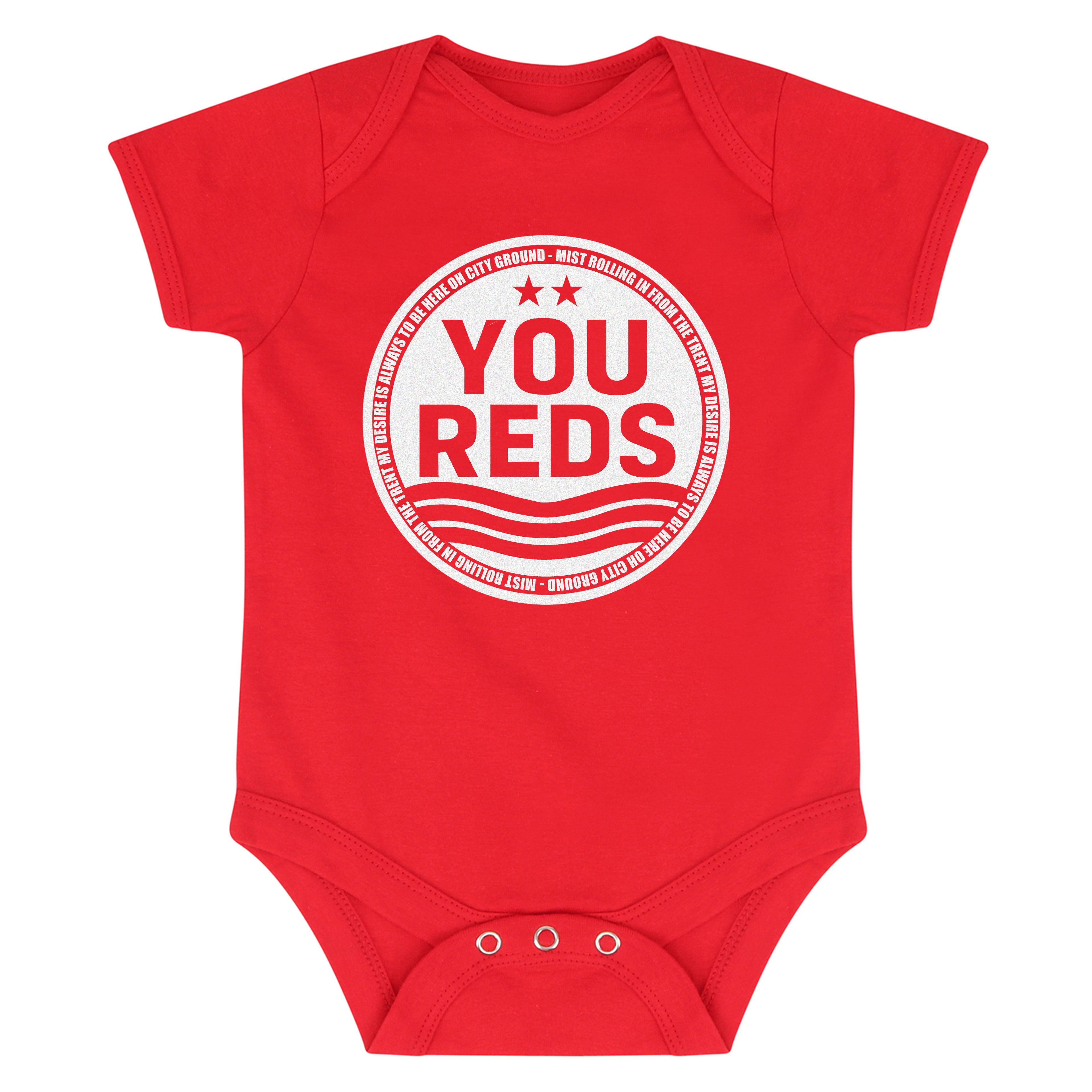 Baby Bodysuit - You Reds by Nottingham Reds