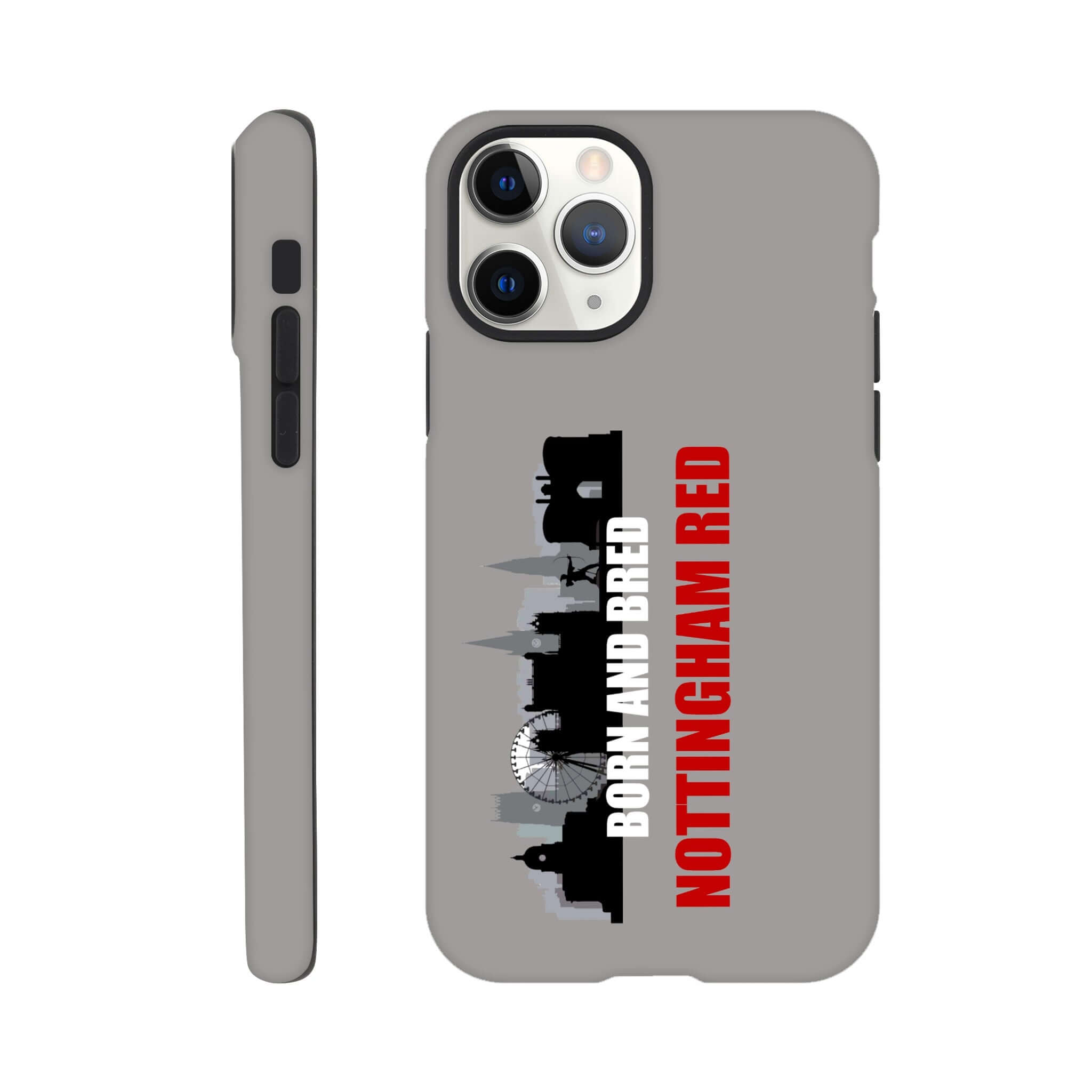iPhone Case - Born and Bred by Nottingham Reds
