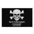 Flag -  Skull X by Nottingham Reds