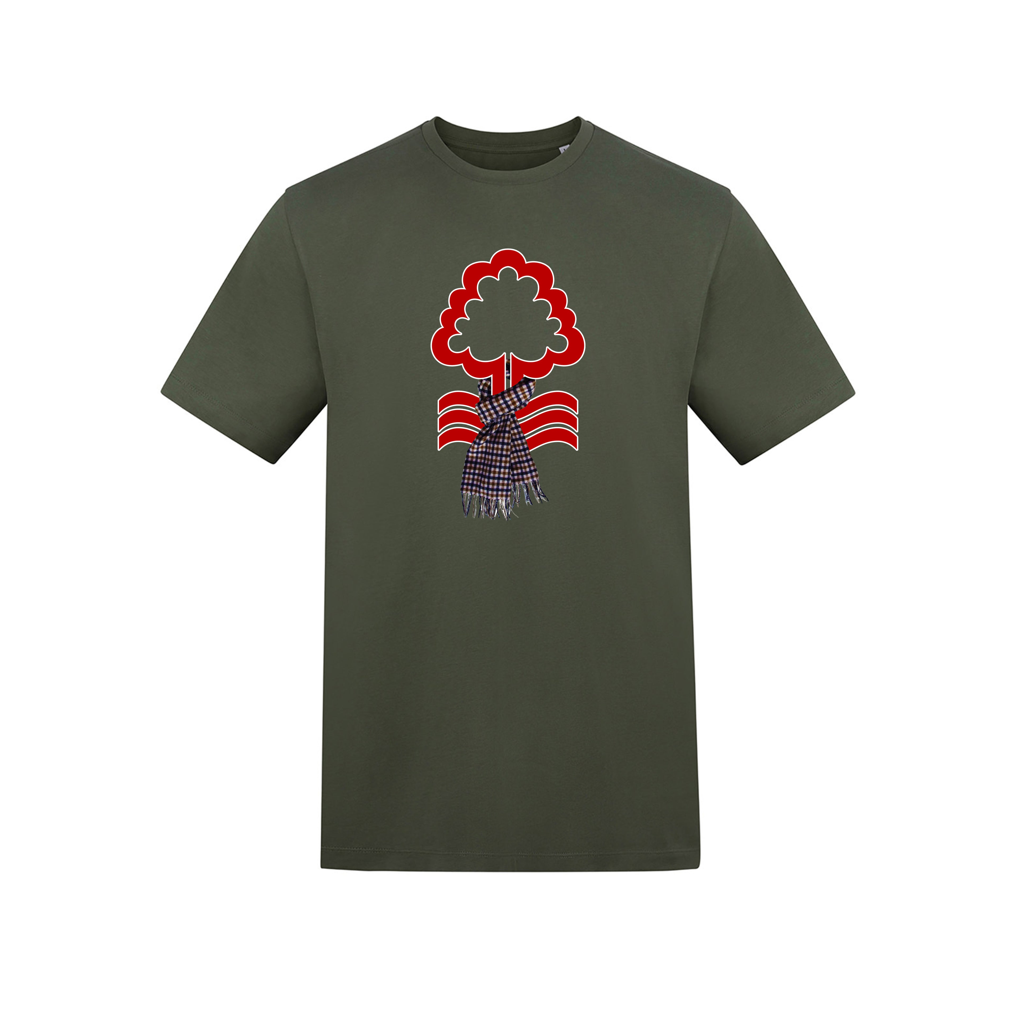 Unisex Short Sleeve T-Shirt - Aqua by Nottingham Reds