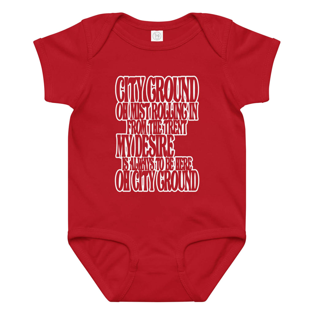 Baby Bodysuit - Mist by Nottingham Reds