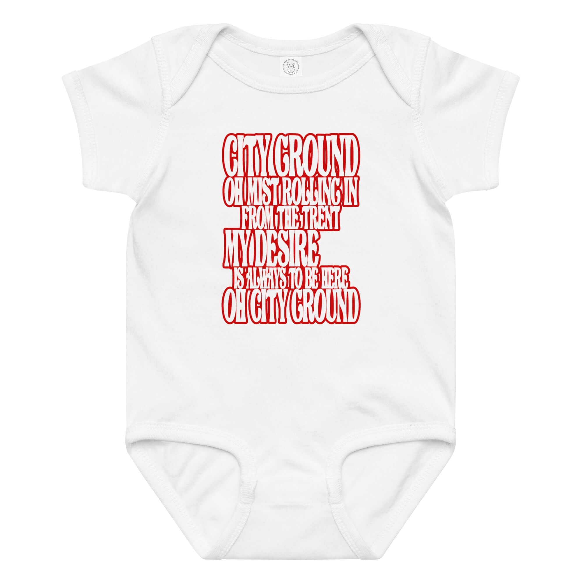 Baby Bodysuit - Mist by Nottingham Reds