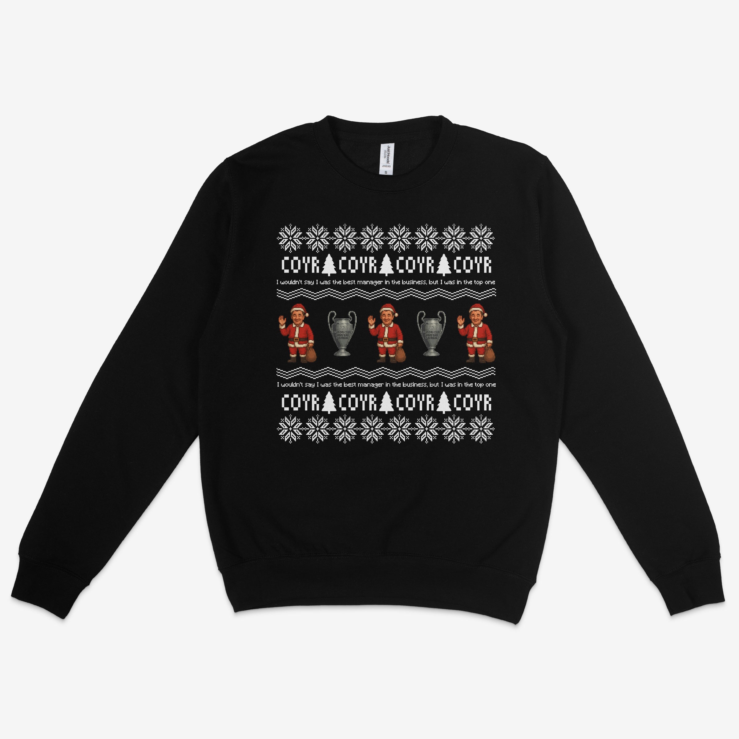 Unisex Sweatshirt - Top One Christmas Jumper by Nottingham Reds