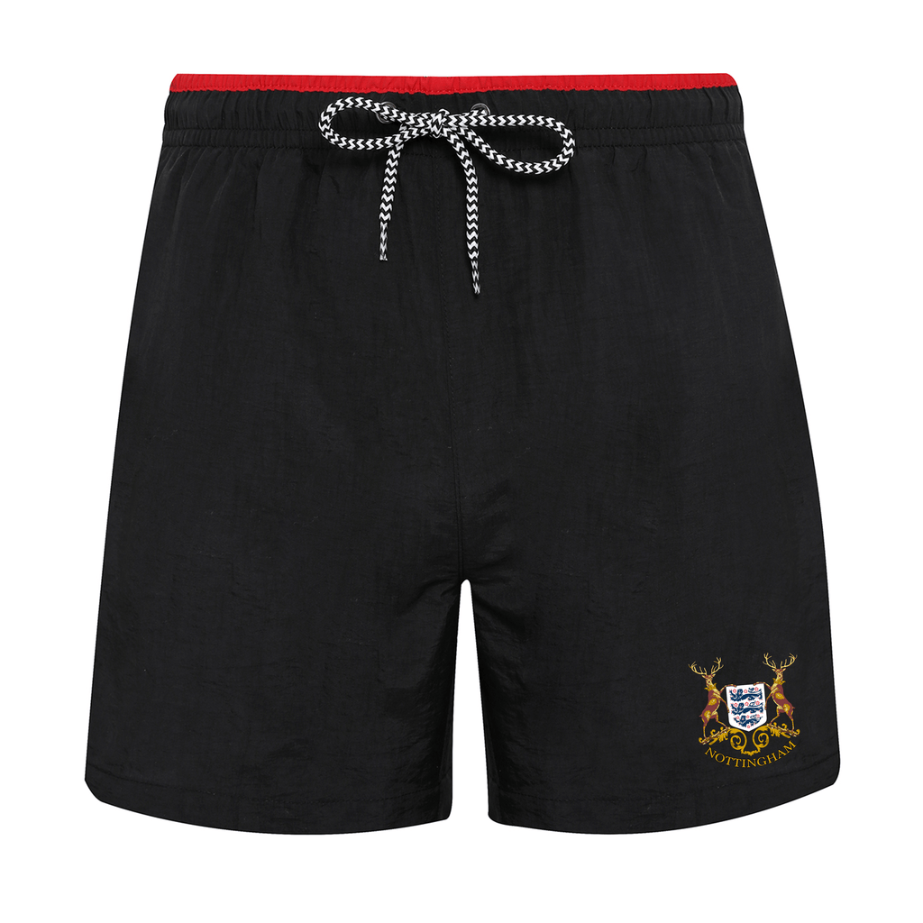 Men's Swim Shorts - Old Skool X England by Nottingham Reds