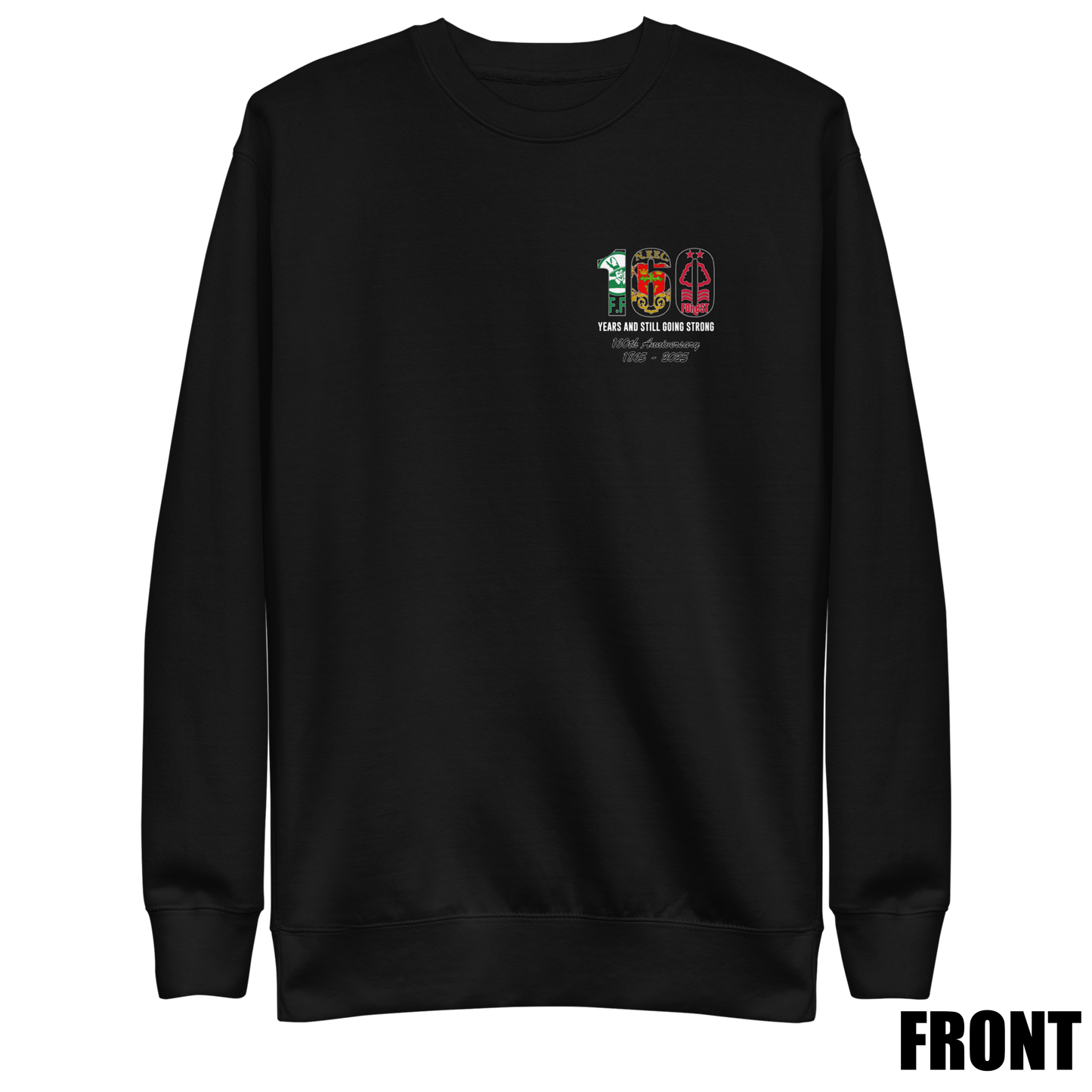 Unisex Sweatshirt - 160 with back print by Nottingham Reds