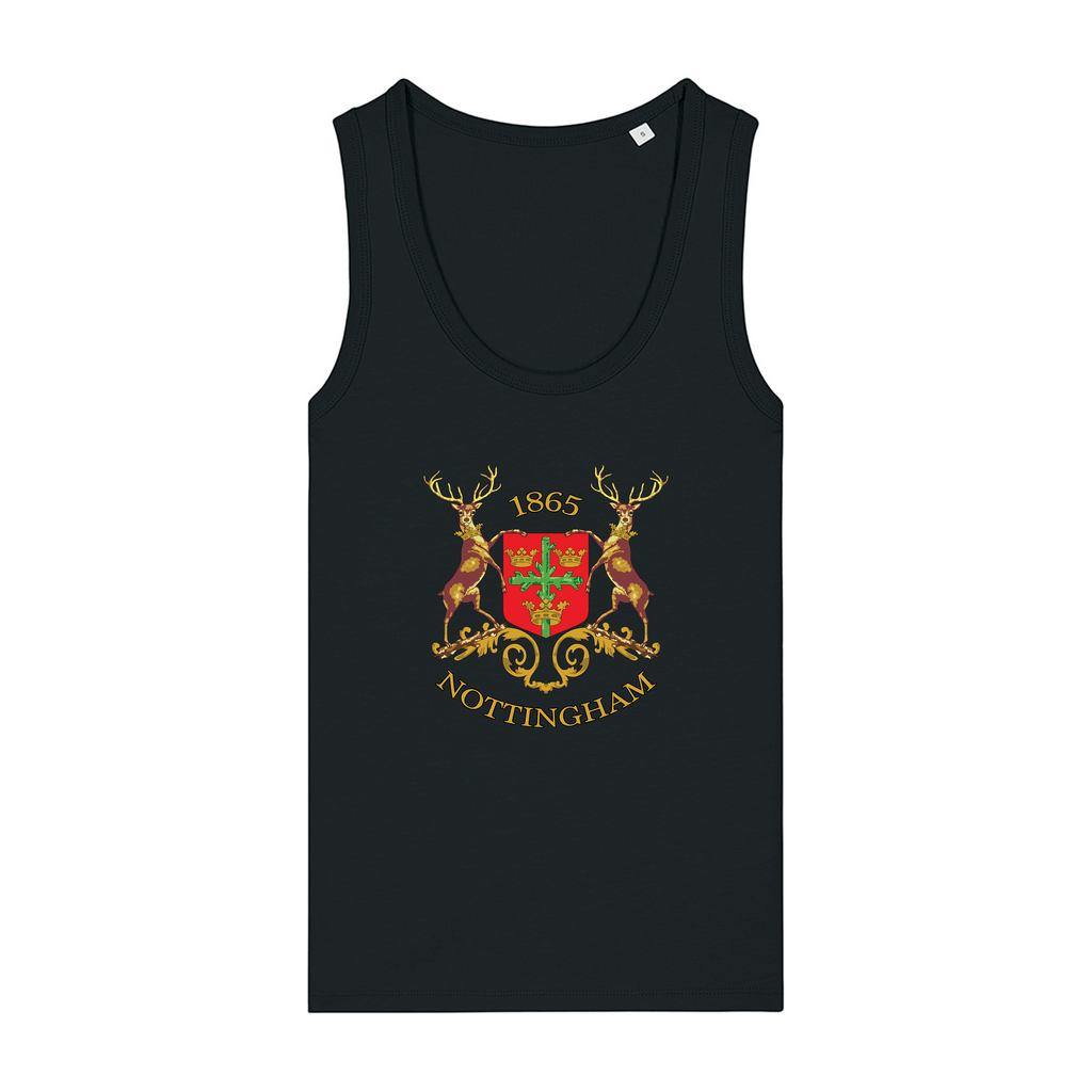Women's Low Cut Vest - Old Skool by Nottingham Reds