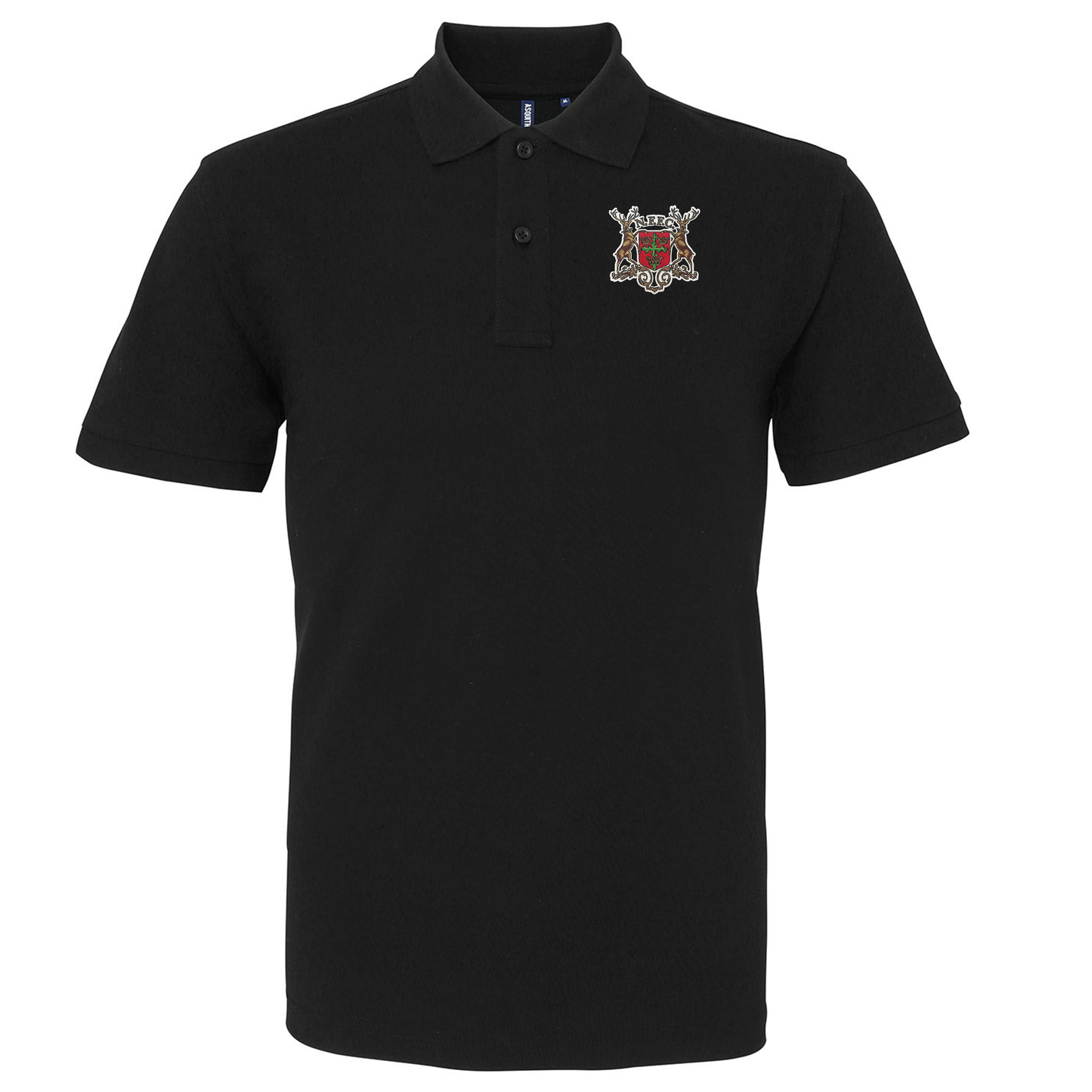 Unisex Polo Shirt - Old Skool (Embroidered Design) by Nottingham Reds