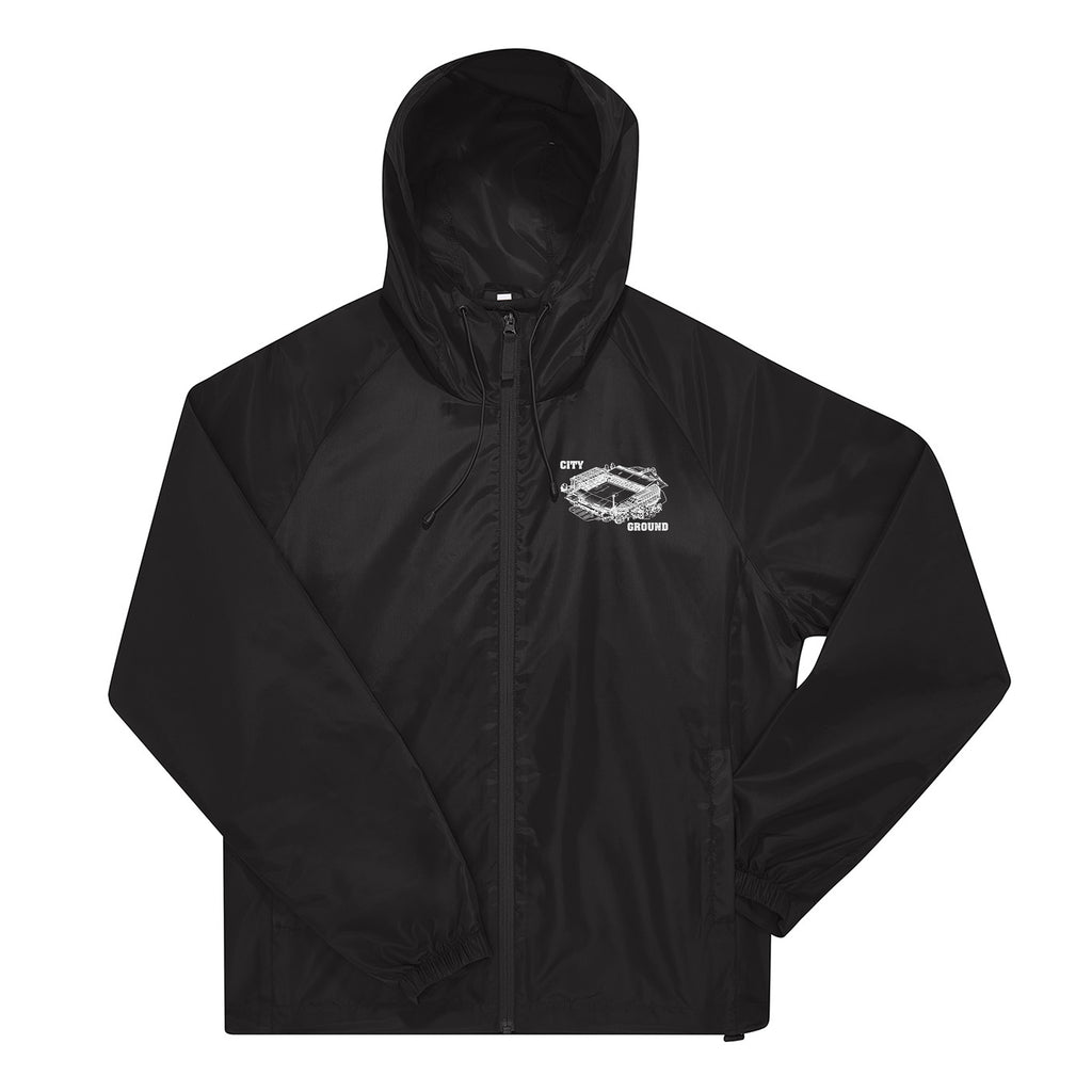 Unisex Windbreaker Jacket - CG Stamp by Nottingham Reds
