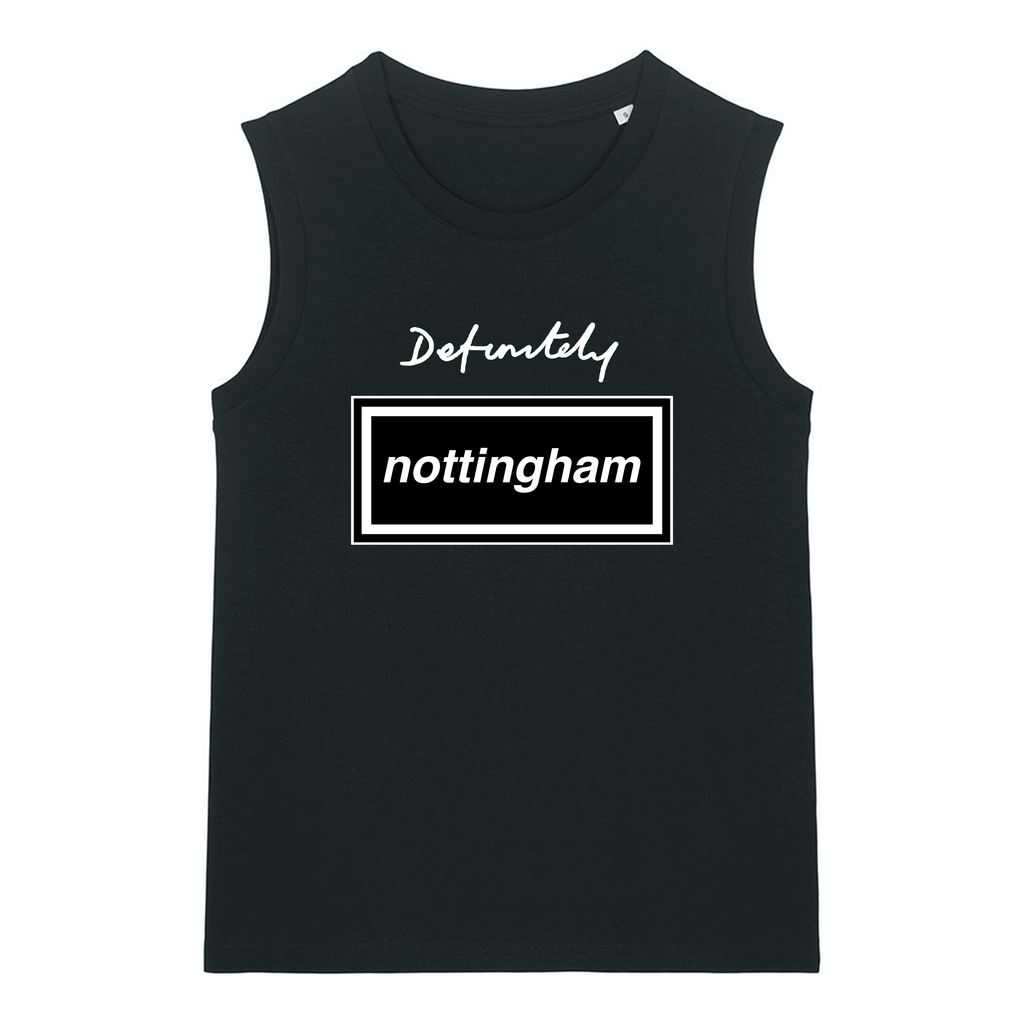 Women's High Cut Vest - Definitely Nottingham Reds