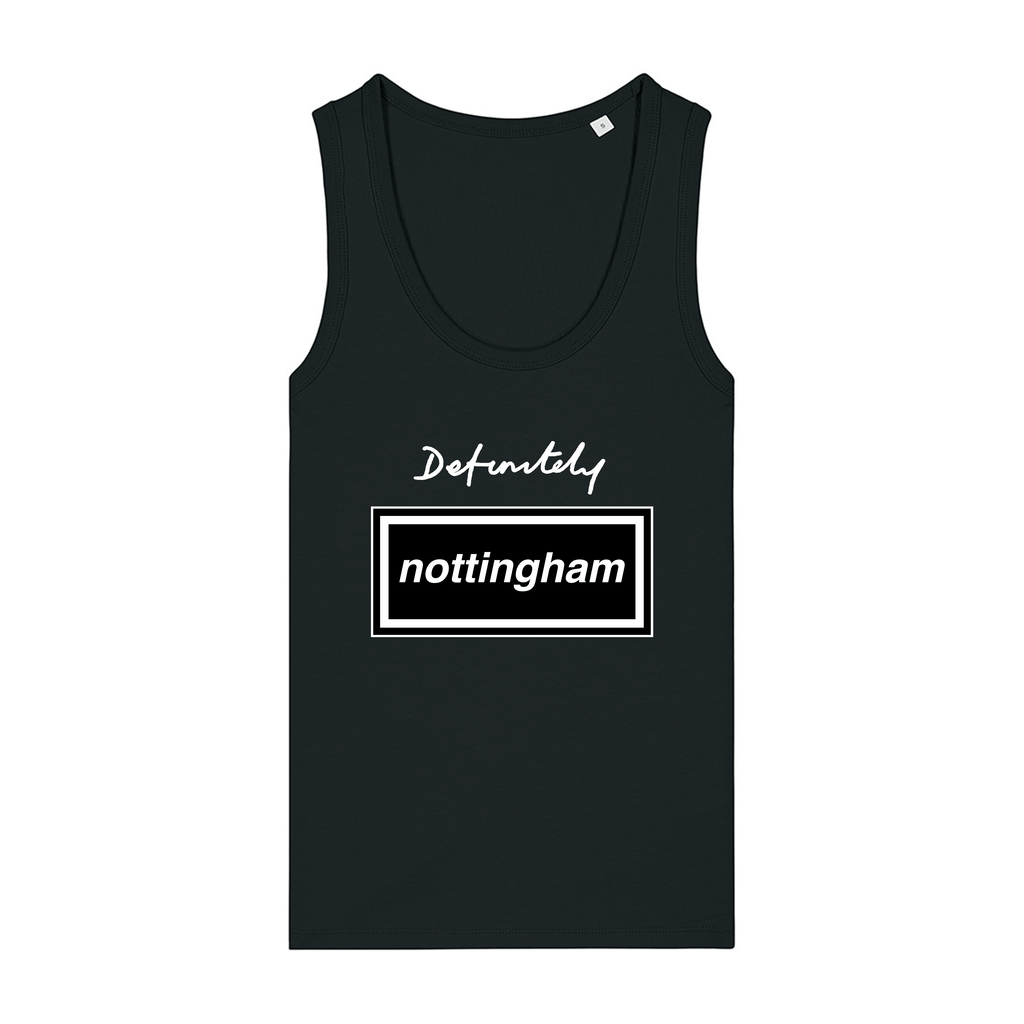 Women's Low Cut Vest - Definitely by Nottingham Reds