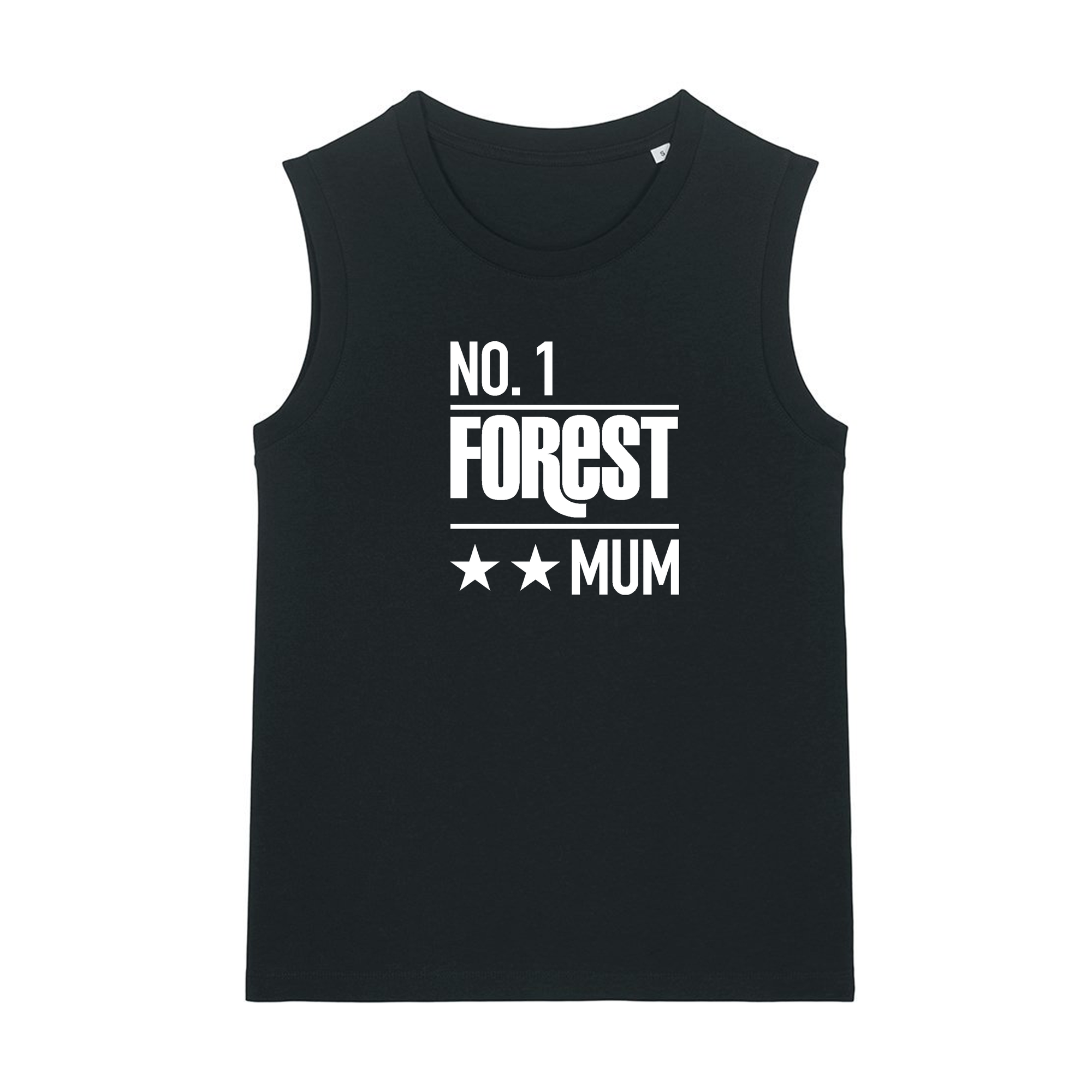 Women's High Cut Vest - Forest Mum Nottingham Reds