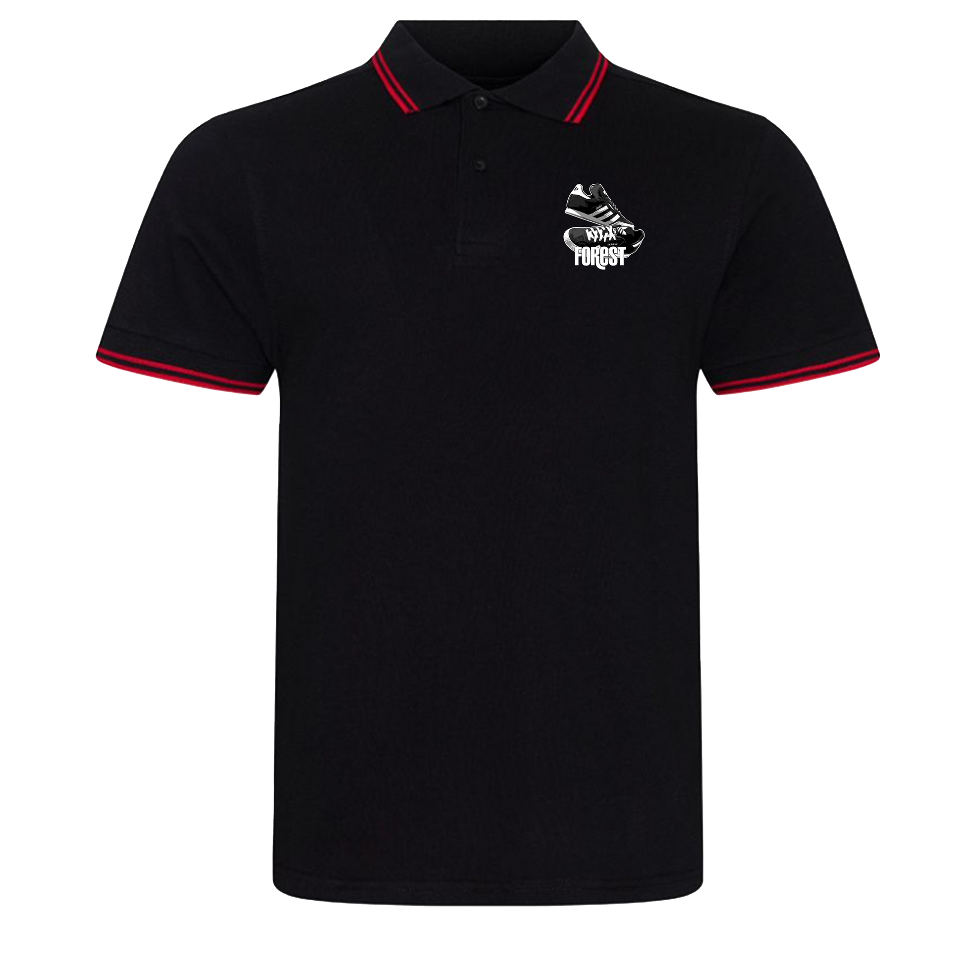 Unisex Tipped Polo Shirt - Samba by Nottingham Reds