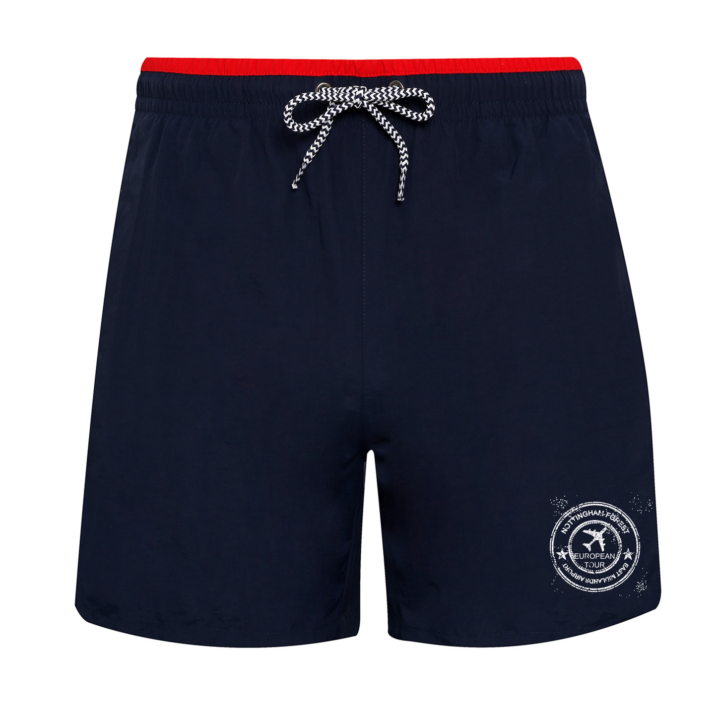 Men's Swim Shorts - Euro Stamp by Nottingham Reds
