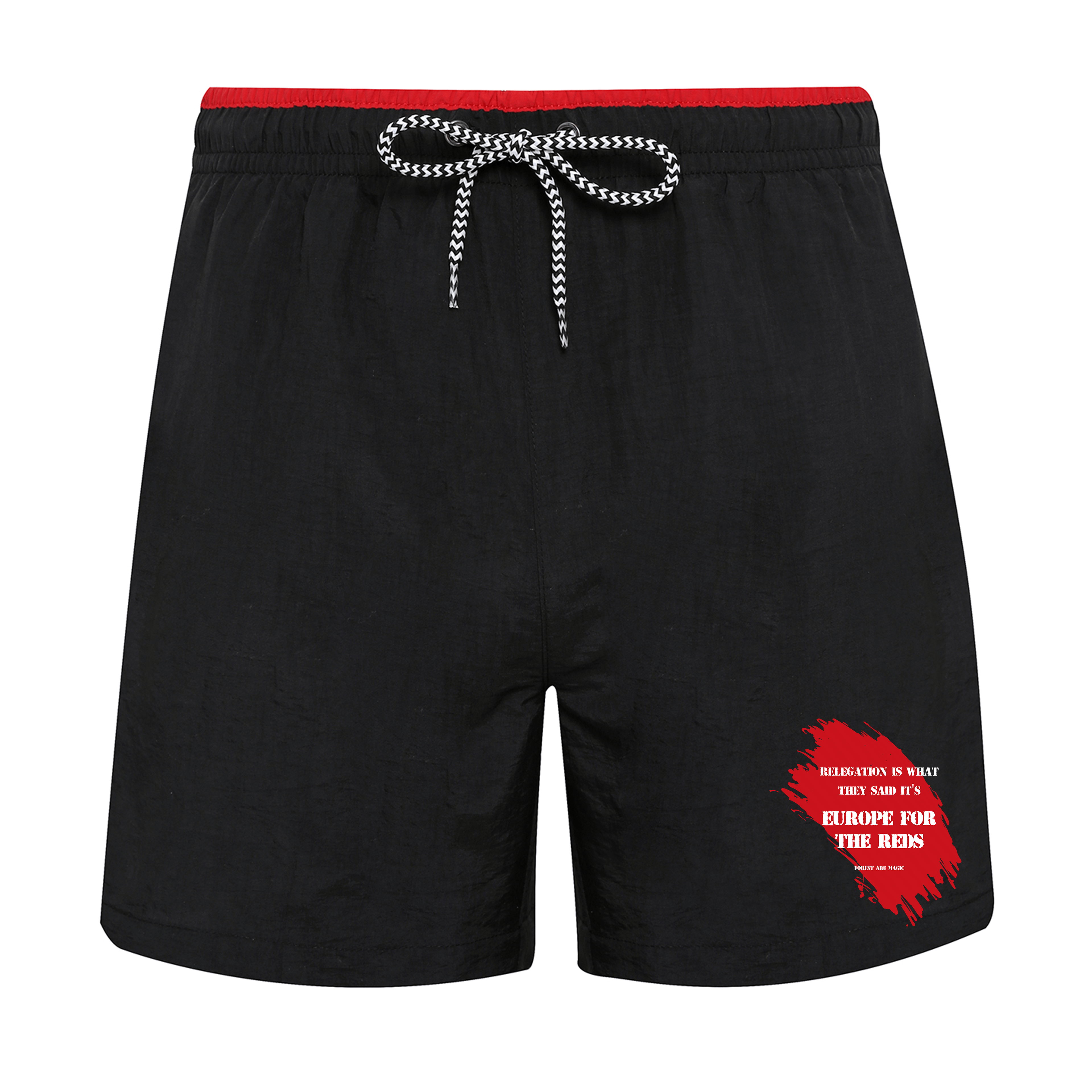 Men's Swim Shorts - Waka Waka Europe by Nottingham Reds