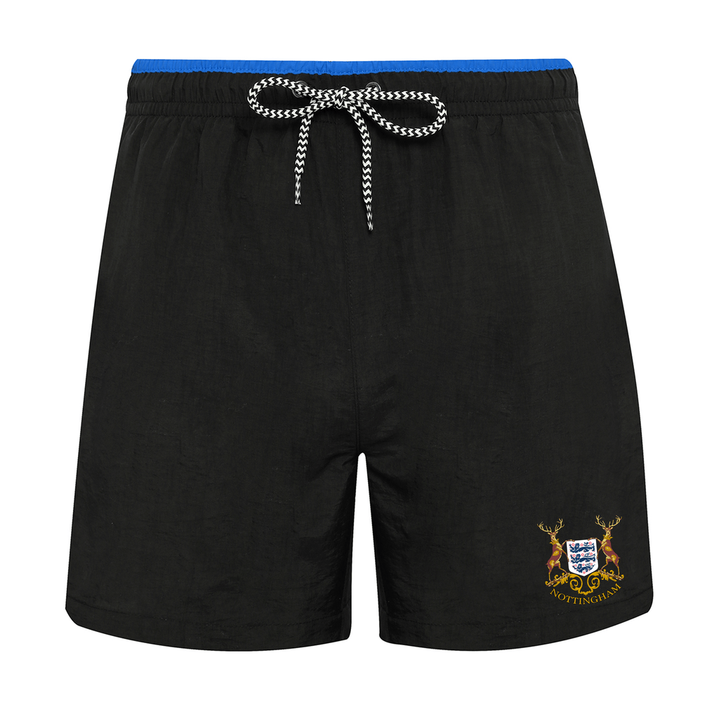 Men's Swim Shorts - Old Skool X England by Nottingham Reds