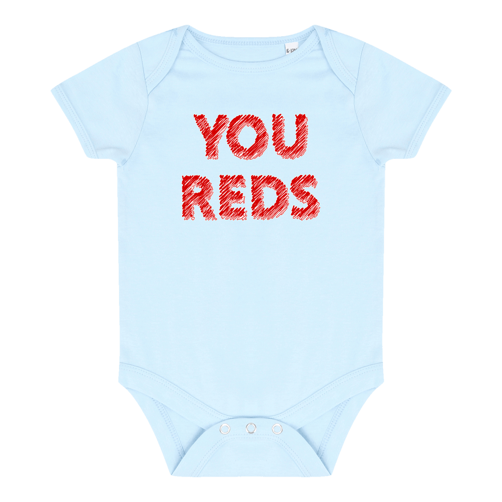 Baby Bodysuit - You Reds 2 by Nottingham Reds