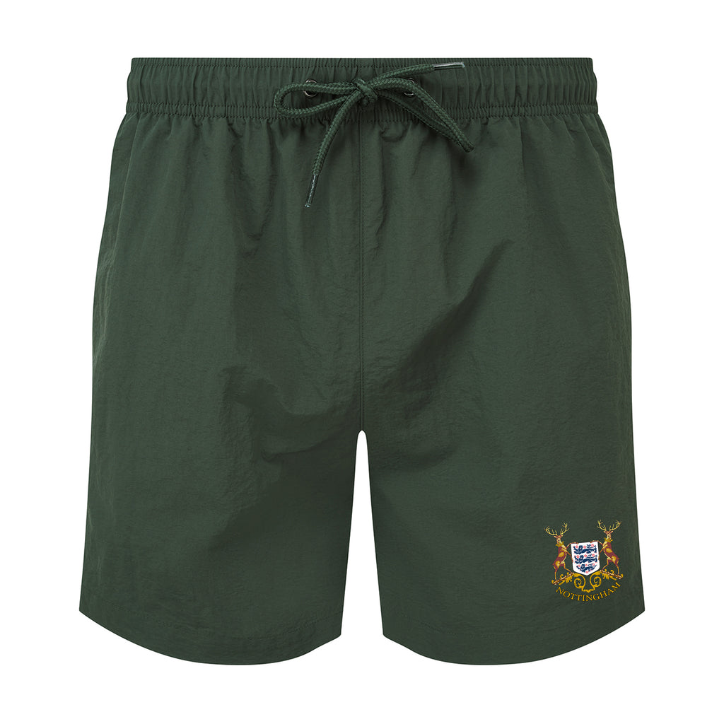 Men's Swim Shorts - Old Skool X England by Nottingham Reds