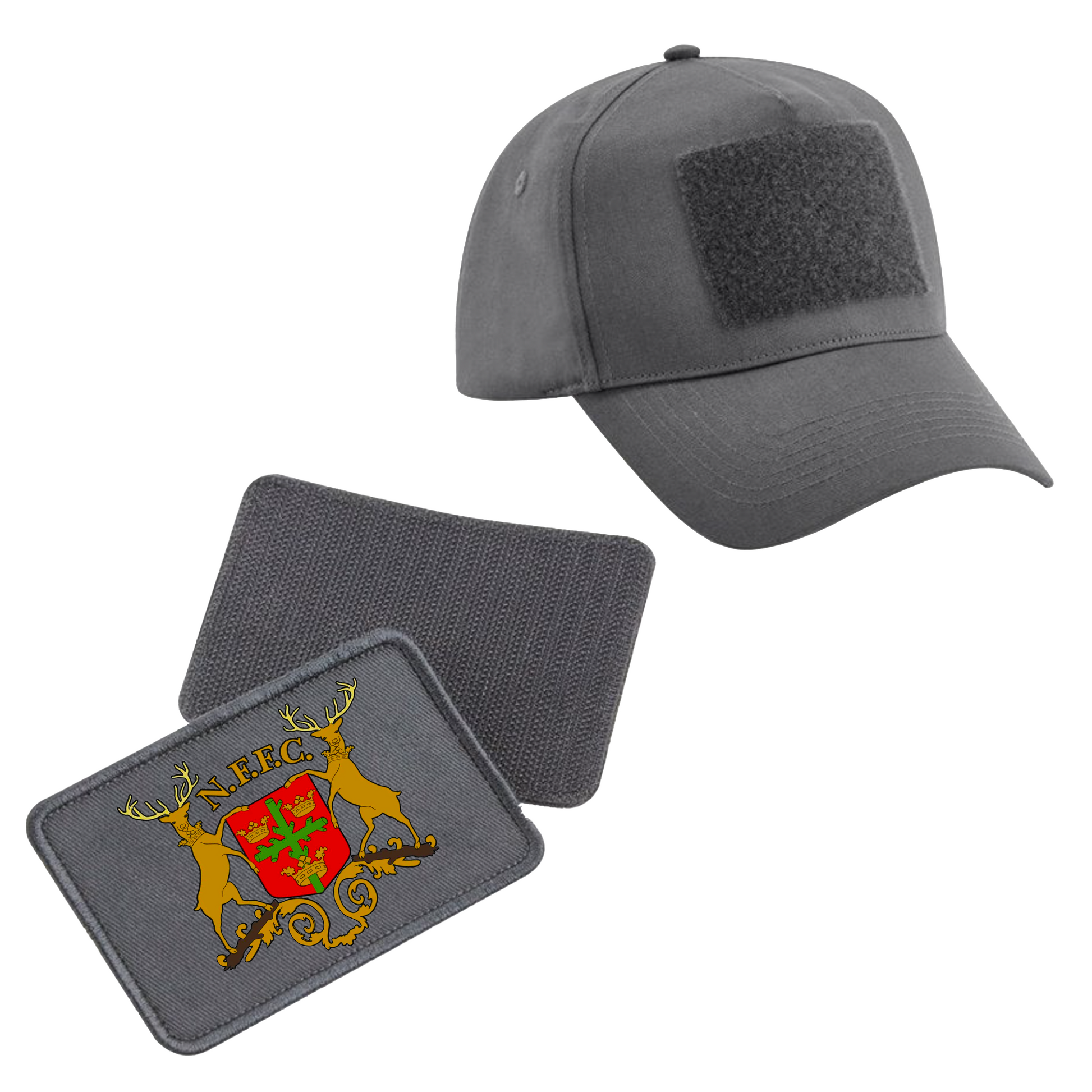 Removable Patch 5-Panel Cap - Old Skool by Nottingham Reds