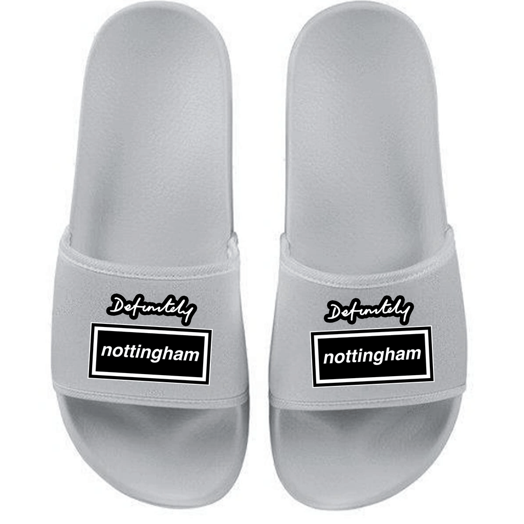 Men's Sliders - Definitely by Nottingham Reds