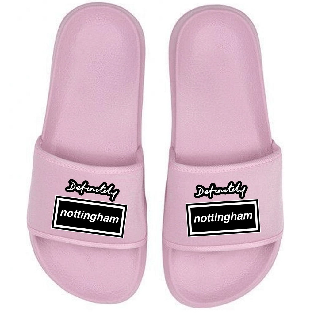 Men's Sliders - Definitely by Nottingham Reds