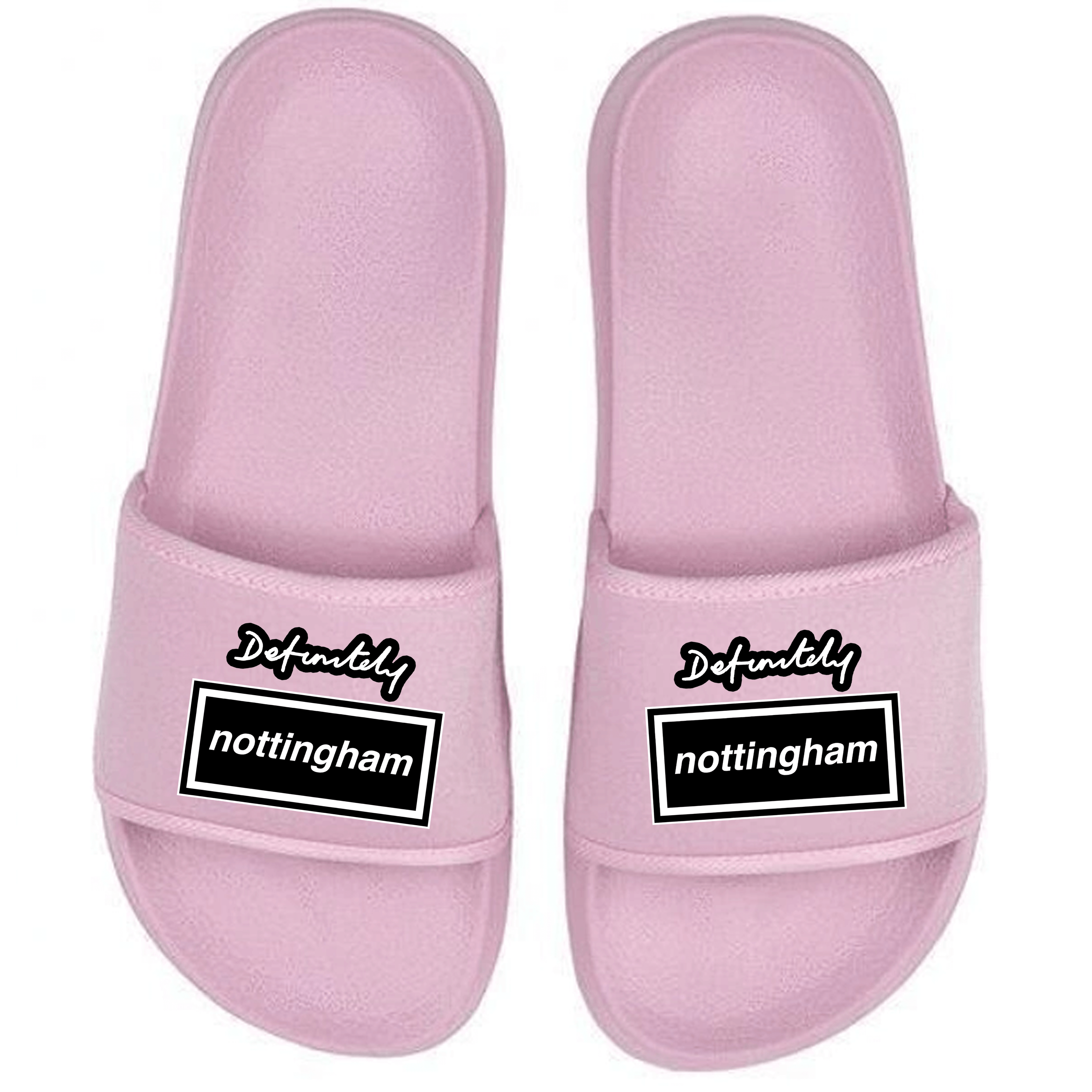 Men's Sliders - Definitely by Nottingham Reds