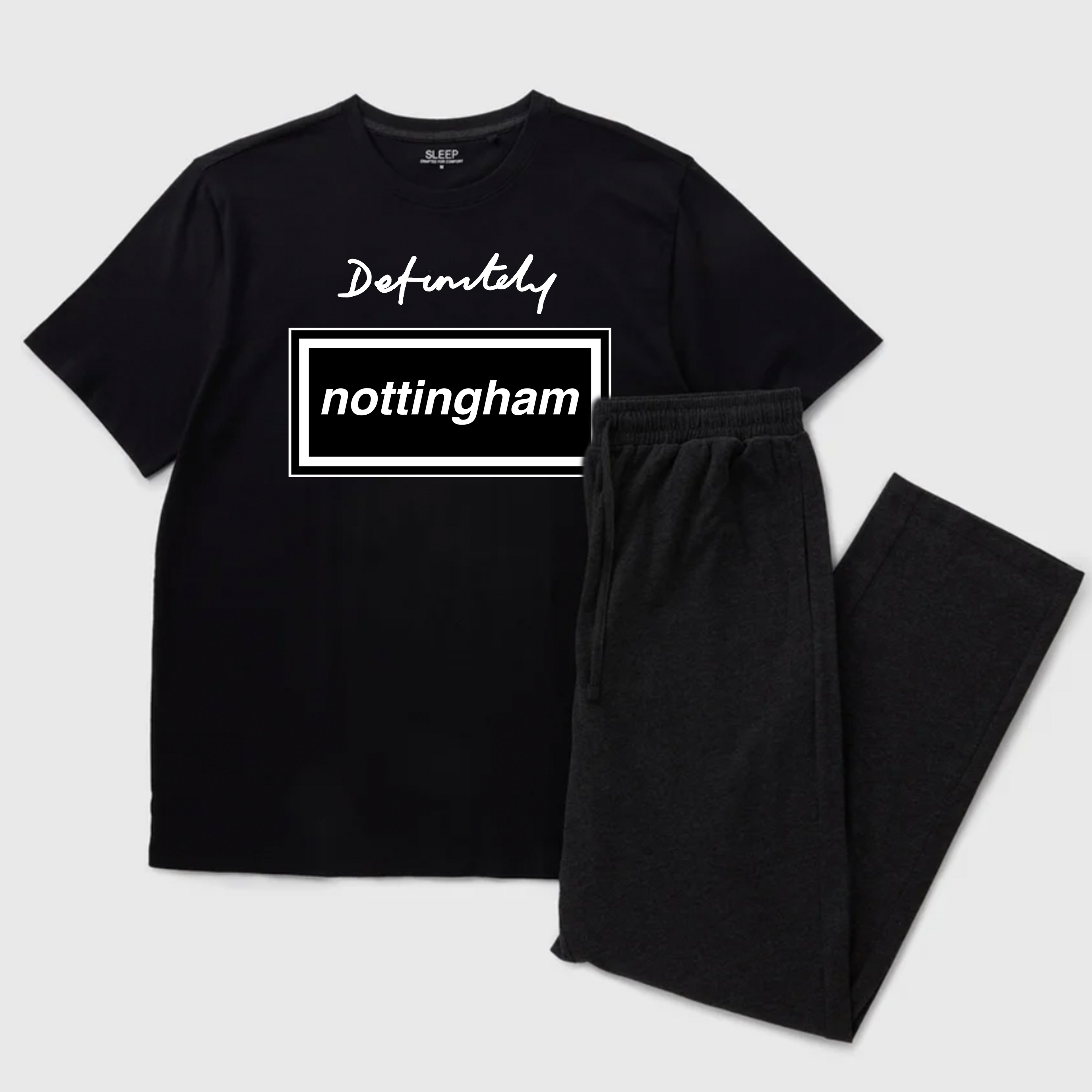 Men's Pyjama Set - Definitely by Nottingham Reds